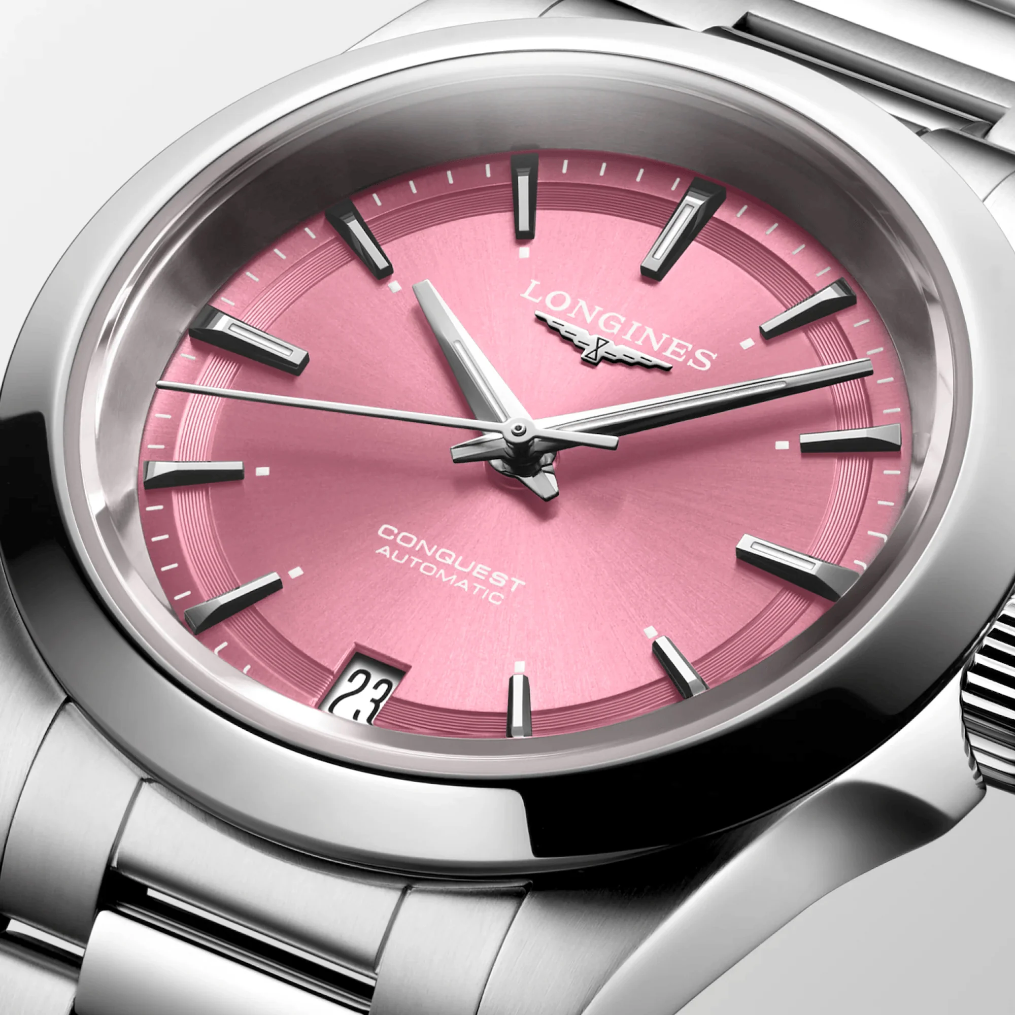 Longines Conquest Women's 34mm Stainless Steel Automatic Watch L3.430.4.99.6 - Image 3