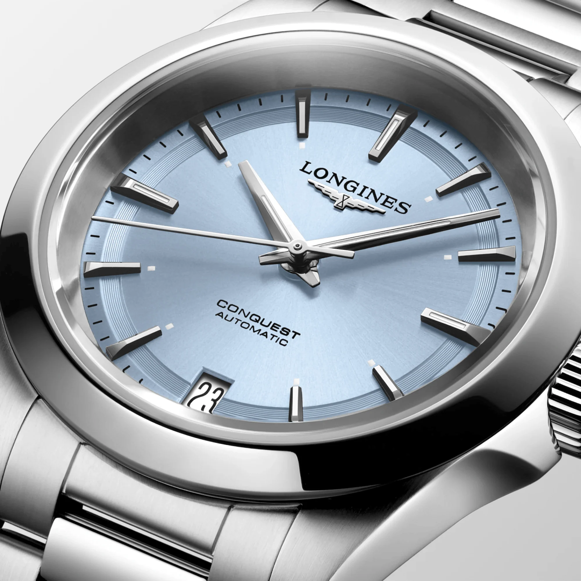 Longines Conquest Women's 34mm Stainless Steel Automatic Watch L3.430.4.92.6 - Image 3