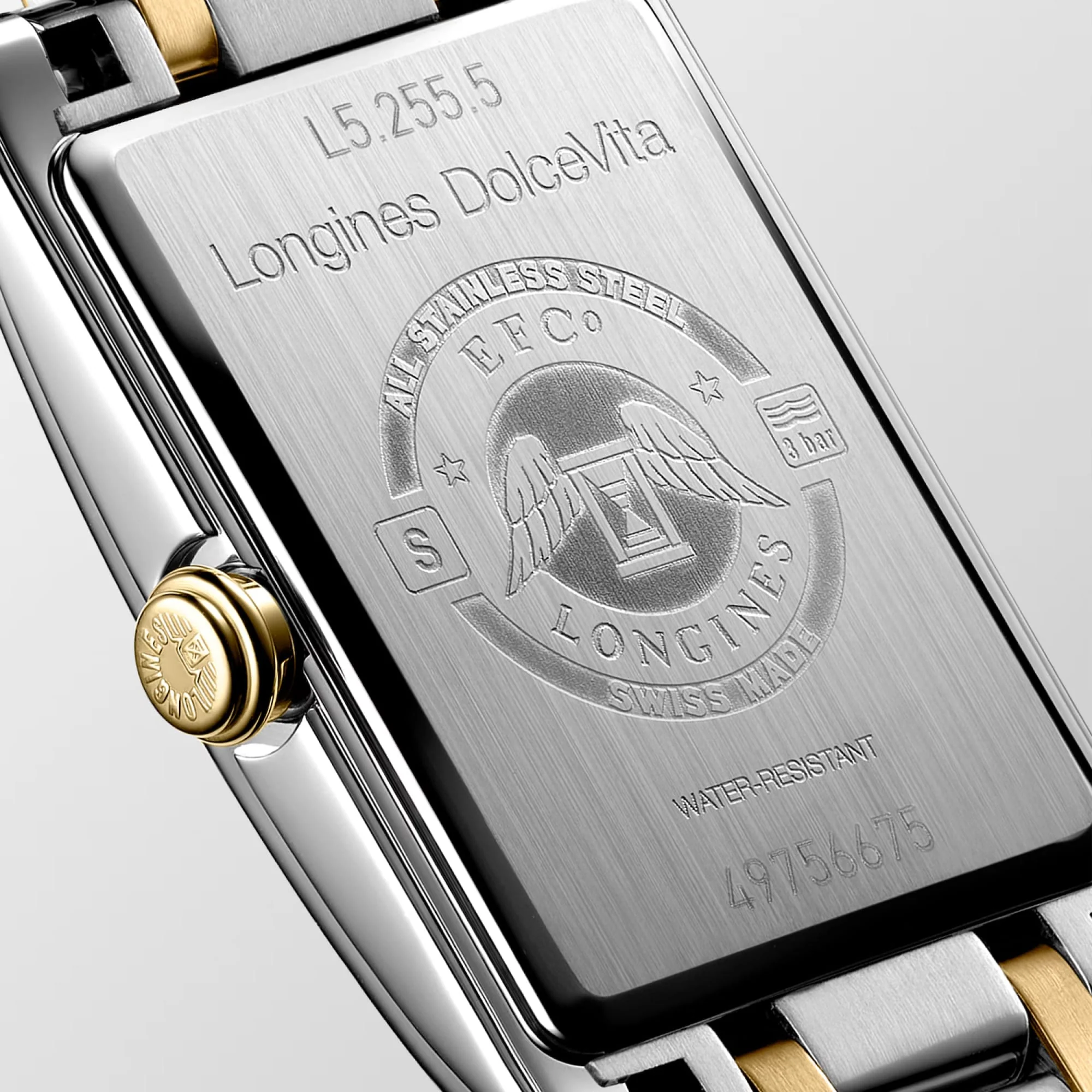 Longines Dolce Vita Quartz Women's Watch L5.255.5.70.7 - Image 3