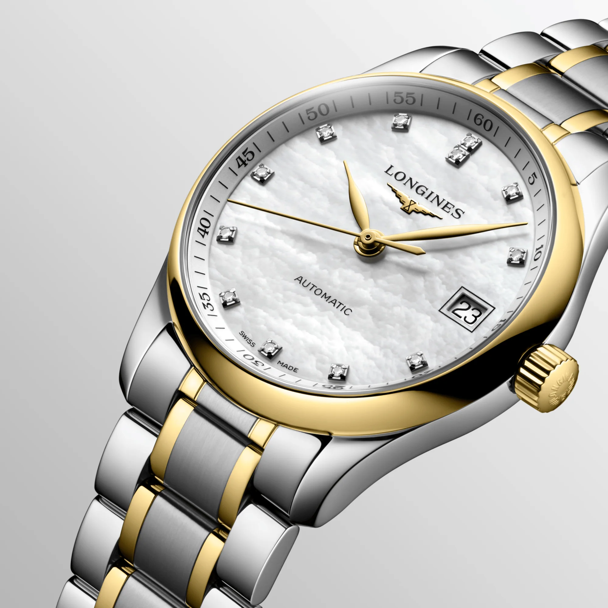 Longines Master Women's 34mm Automatic Watch L2.357.5.87.7 - Image 2