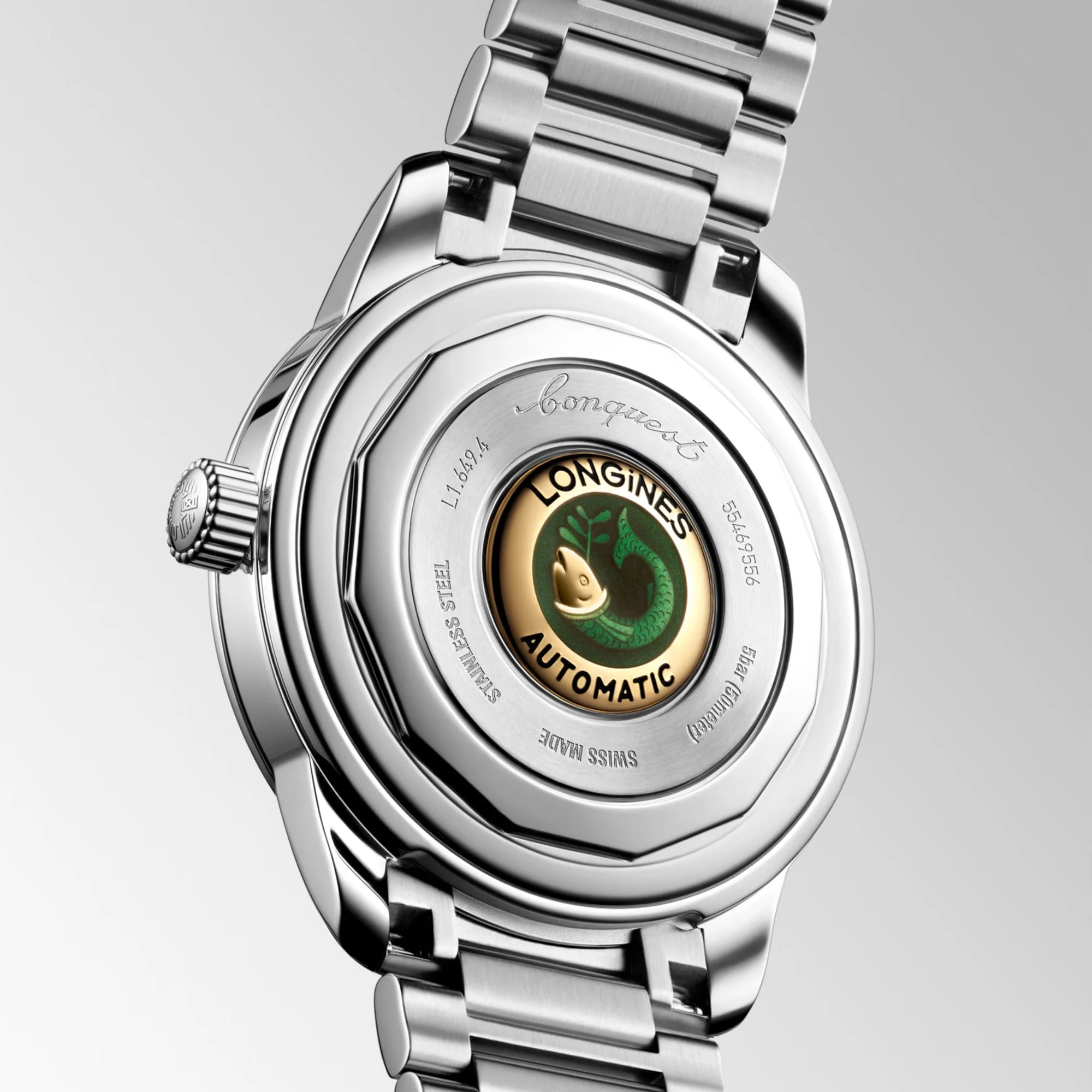Longines Conquest Heritage Automatic Men's 38mm Watch L1.649.4.72.6 - Image 4