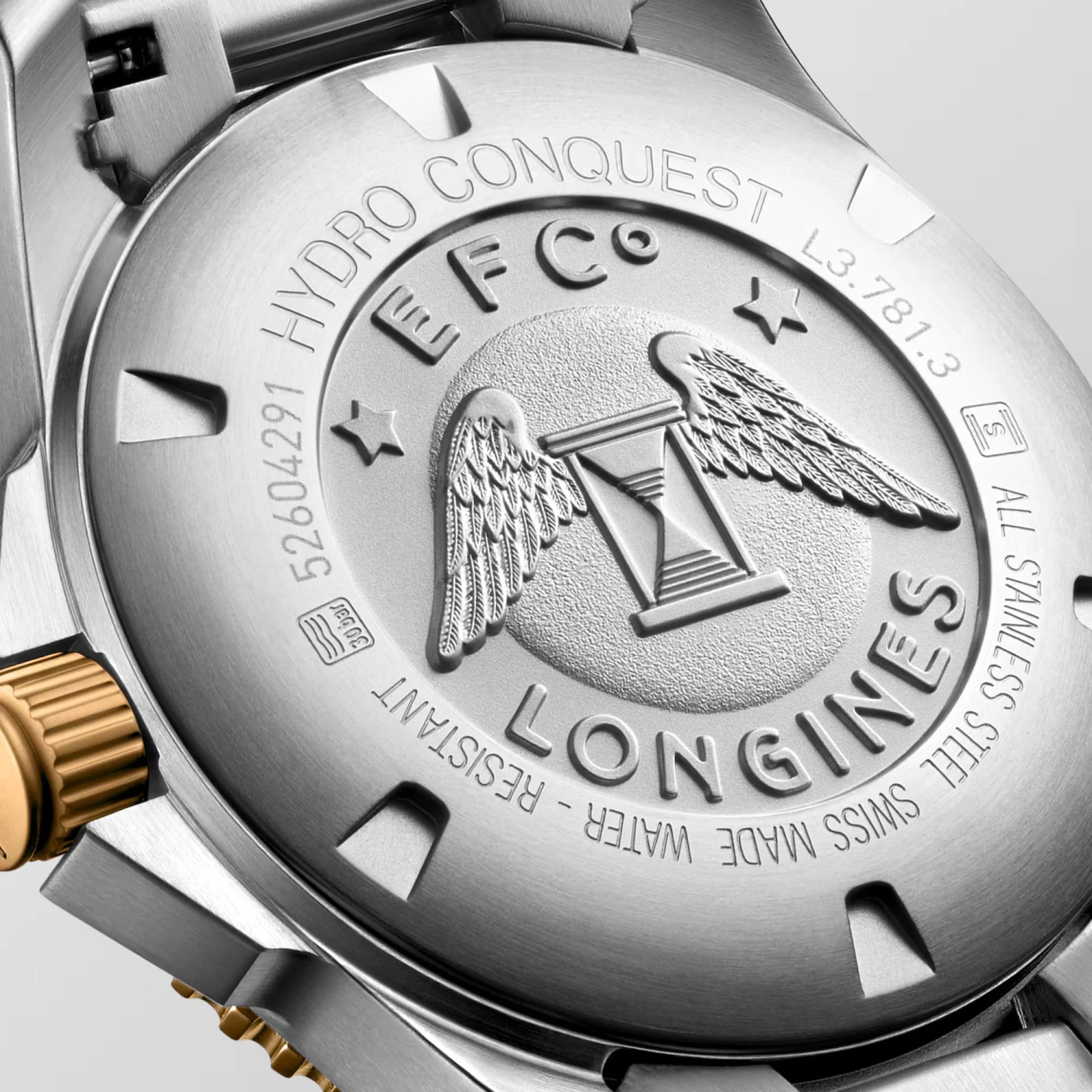 Longines HydroConquest Automatic Men's 41mm Watch L3.781.3.96.7 - Image 3
