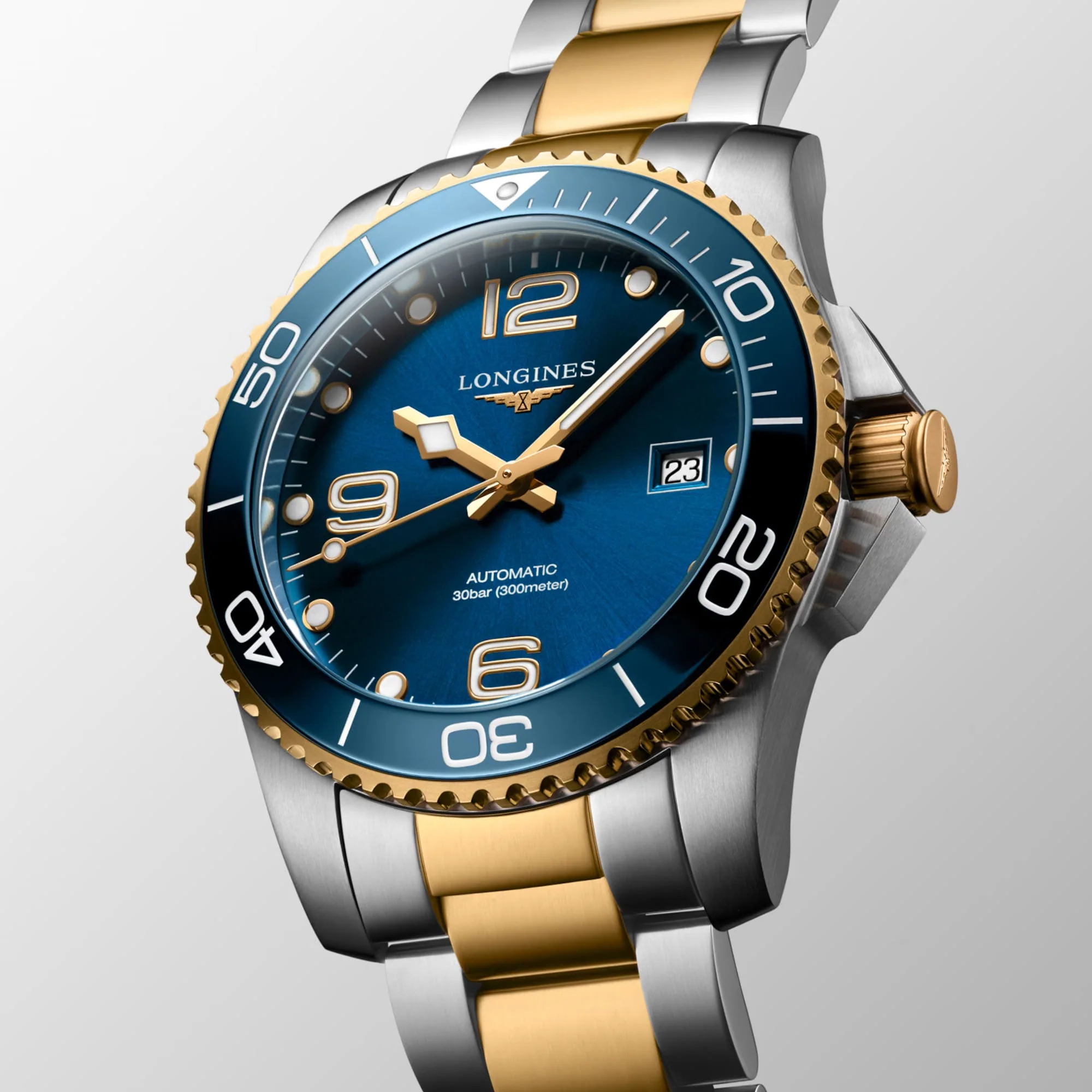 Longines HydroConquest Automatic Men's 41mm Watch L3.781.3.96.7 - Image 4
