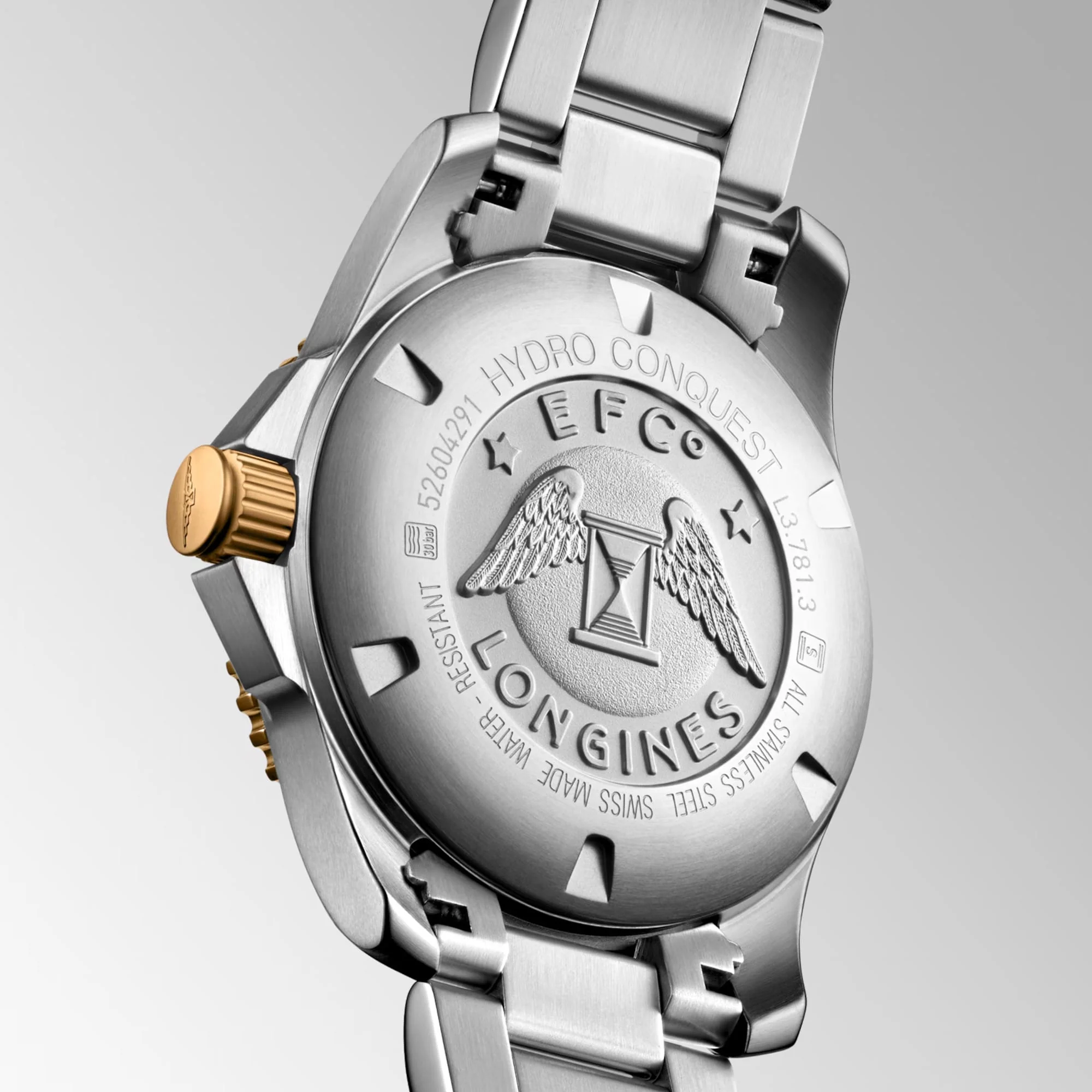 Longines HydroConquest Automatic Men's 41mm Watch L3.781.3.96.7 - Image 5