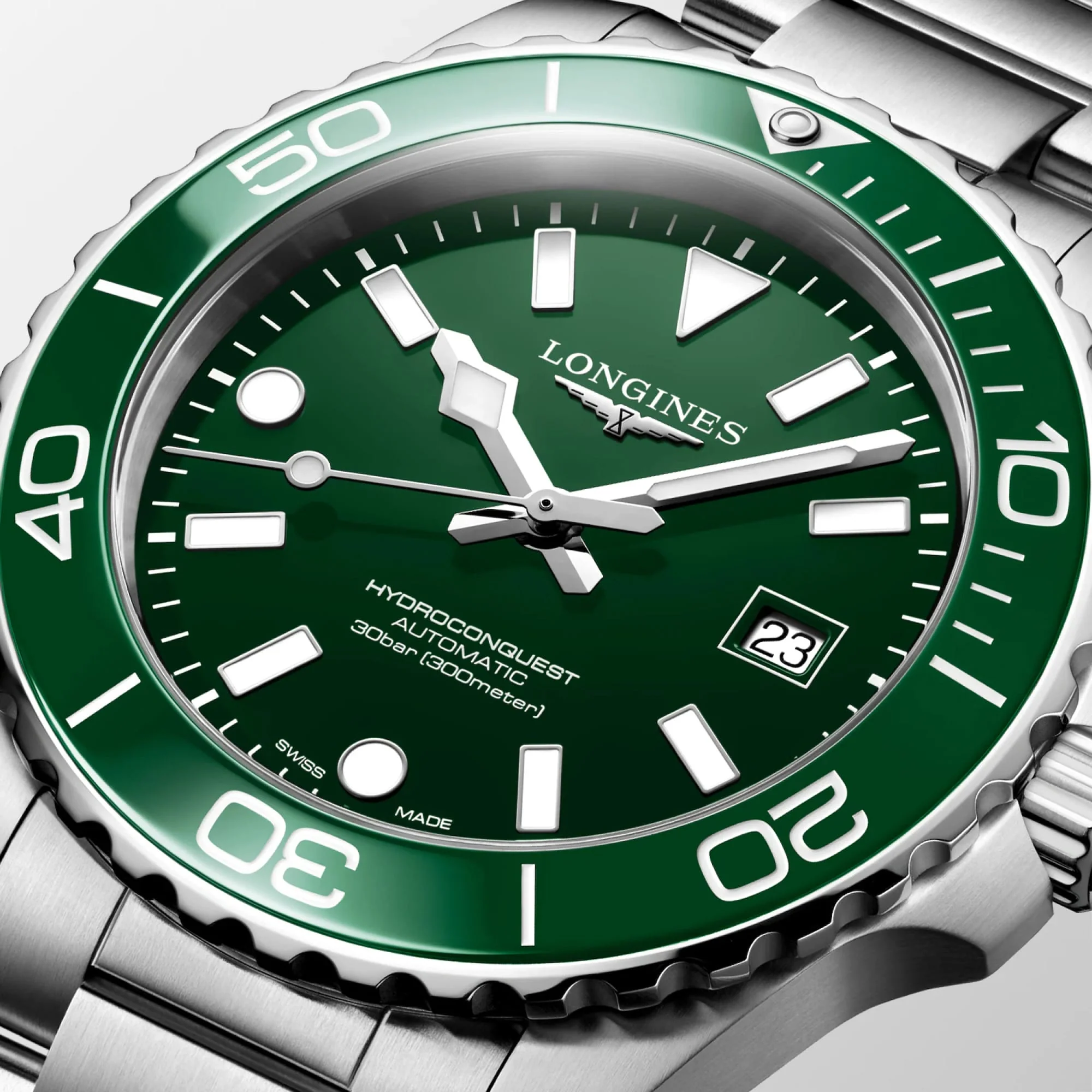 Longines HydroConquest Automatic Men's 42mm Watch L3.788.4.06.6 - Image 2