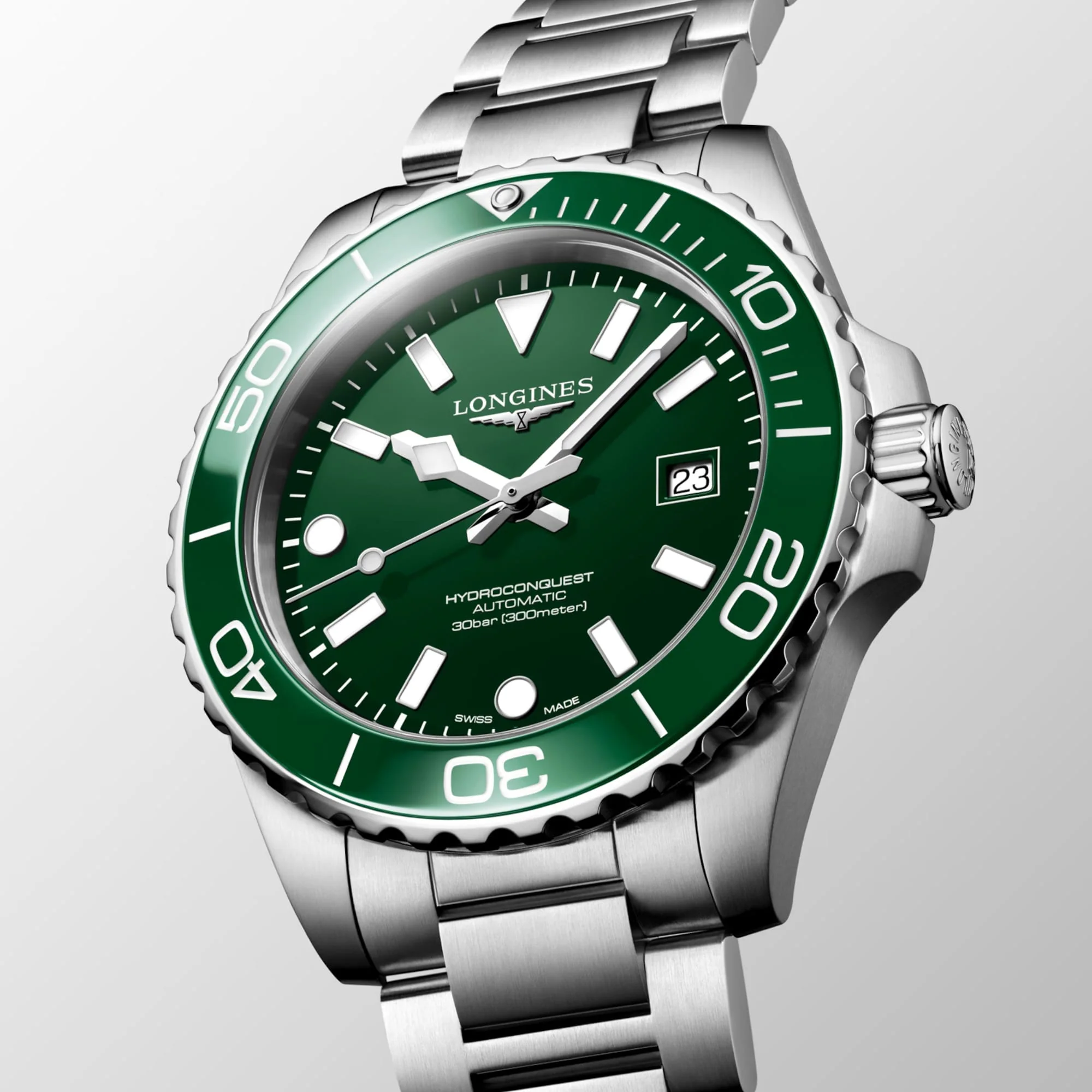 Longines HydroConquest Automatic Men's 42mm Watch L3.788.4.06.6 - Image 4