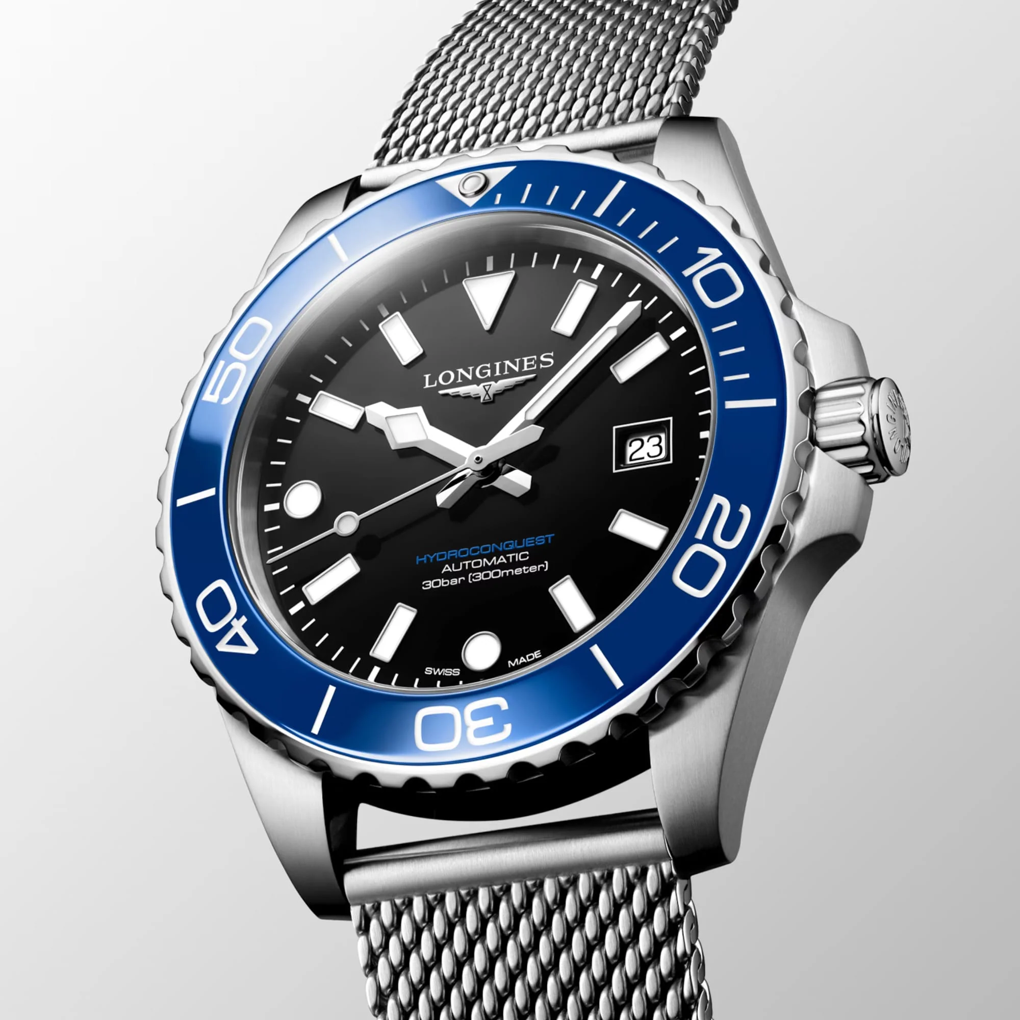 Longines HydroConquest Automatic Men's 42mm Watch L3.788.4.90.6 - Image 4