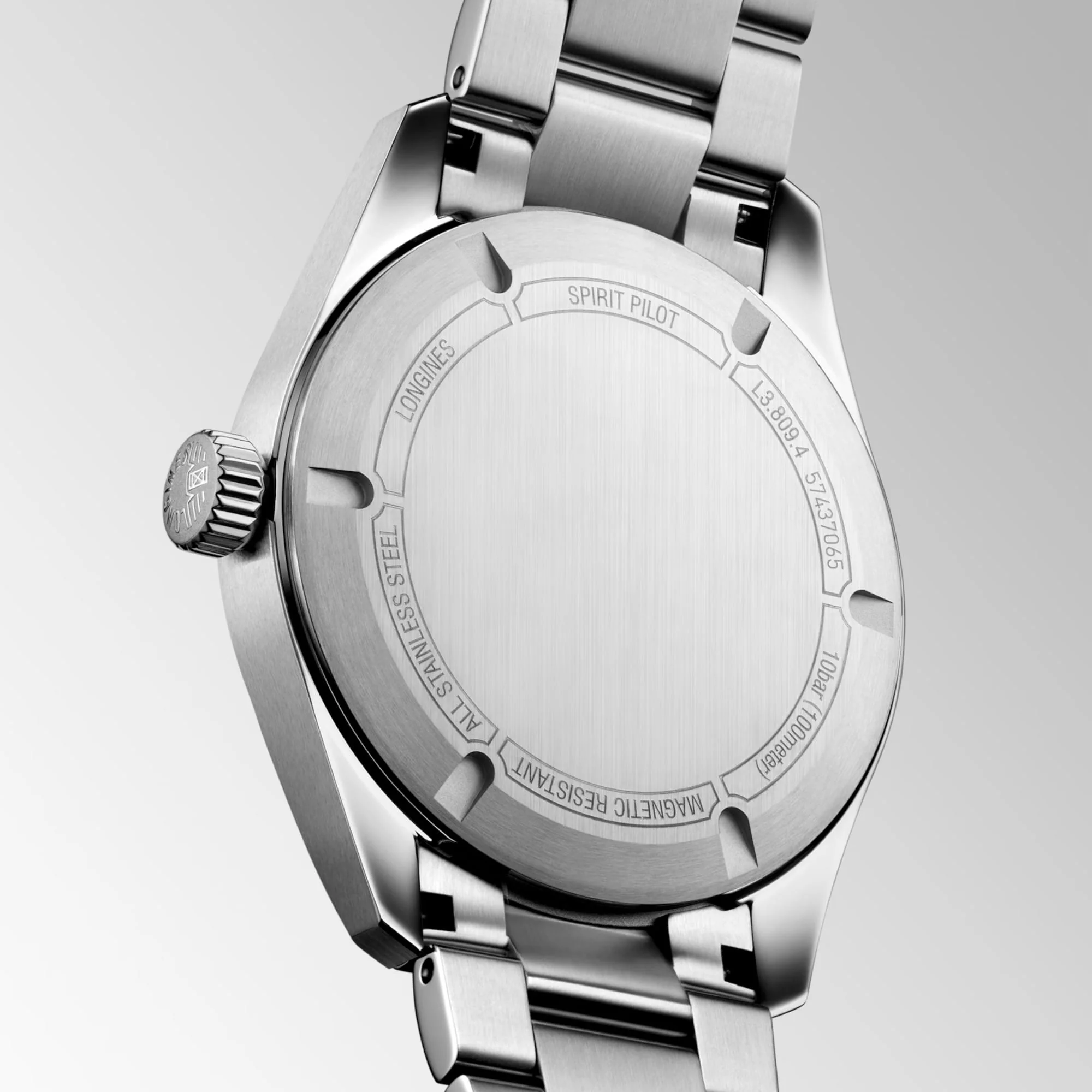 Longines Spirit Chronometer Men's 39mm Watch L3.809.4.53.6 - Image 3