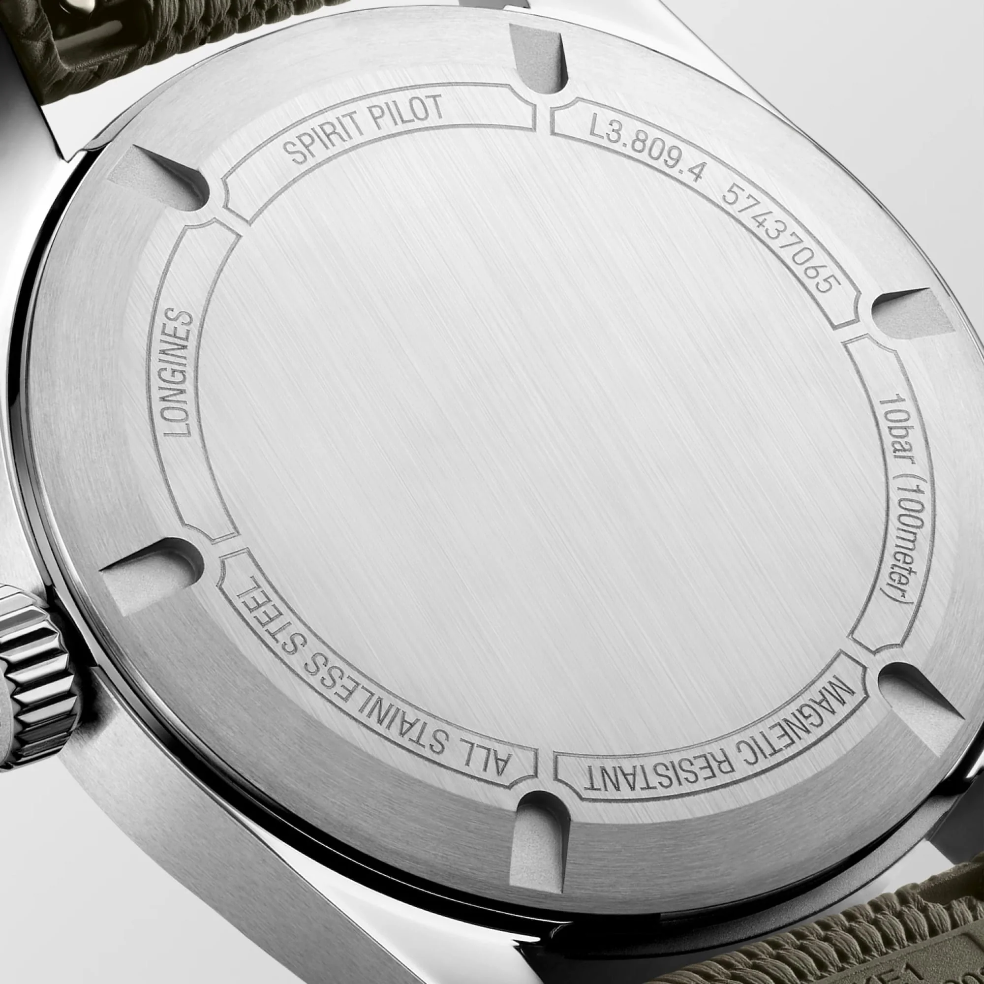 Longines Spirit Chronometer Men's 39mm Watch L3.809.4.53.9 - Image 3