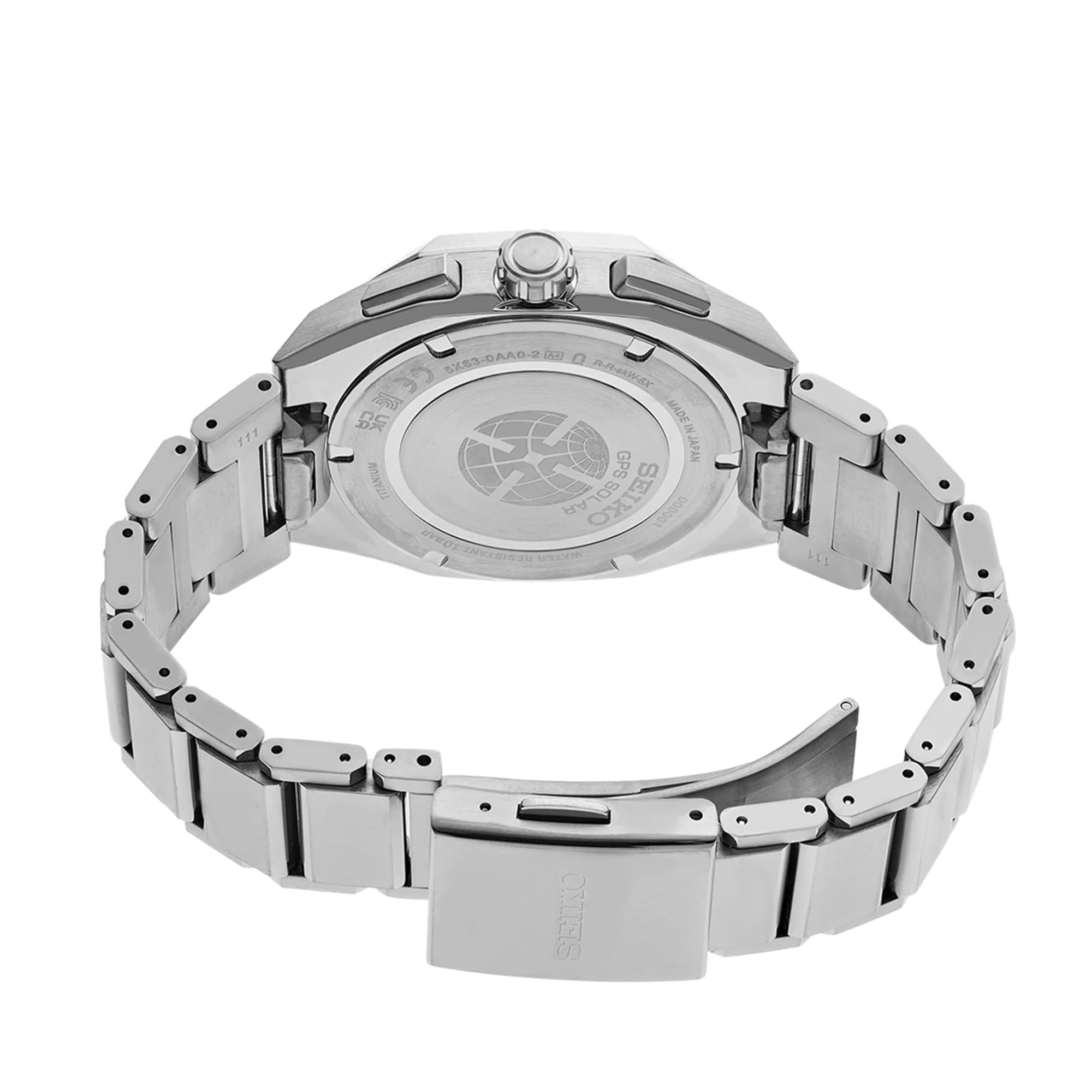 Seiko Astron Solar GPS Men's 43.40mm Watch HAB002J - Image 4