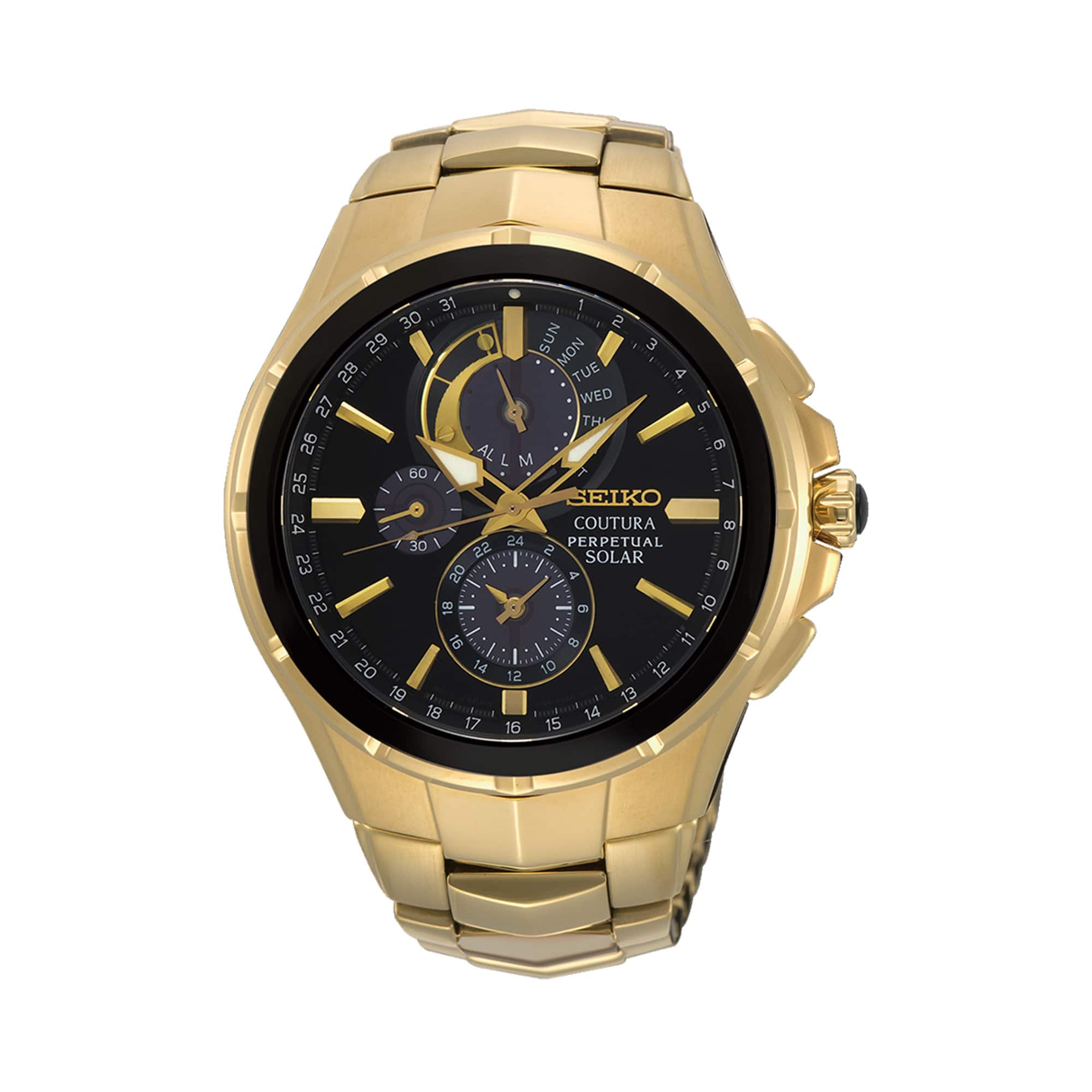 Seiko Coutura Solar Perpetual Men's 44mm Watch SSC700P-9