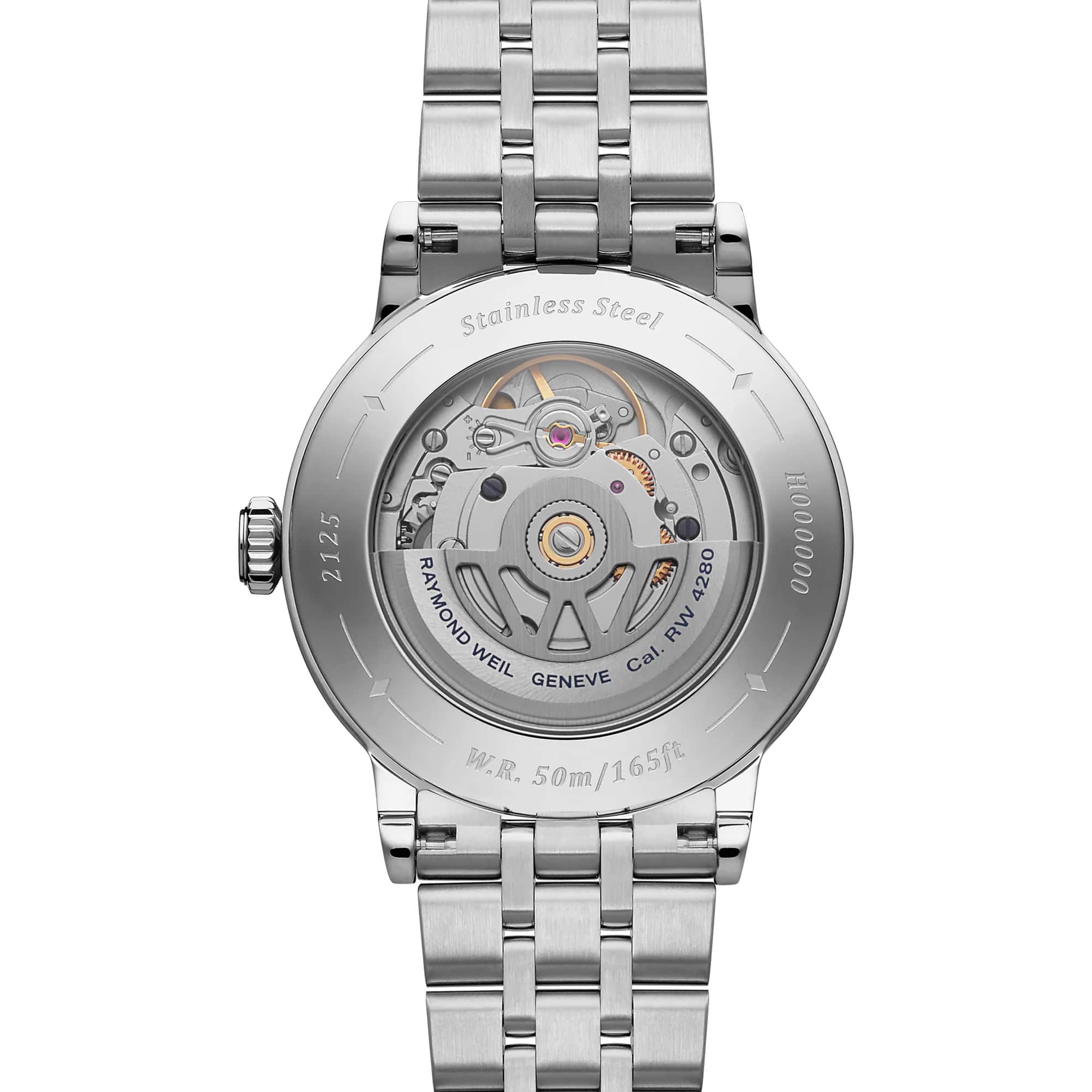 Raymond Weil Millesime Women's 35mm Automatic Watch 2125-ST-65001 - Image 3