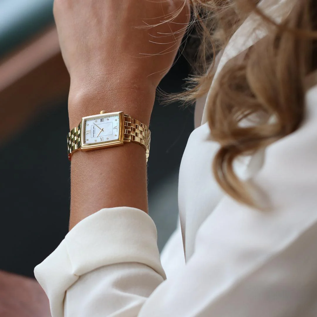 Raymond Weil Women's Toccata Gold PVD Quartz Dress Watch Mother-Of-Pearl Diamond Dial - Image 4