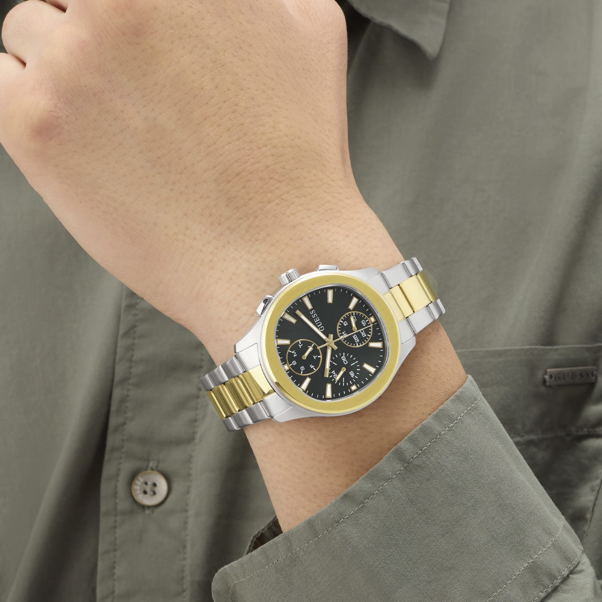 Guess Palmer Quartz Men's 40mm Watch GW1048G4 - Image 6