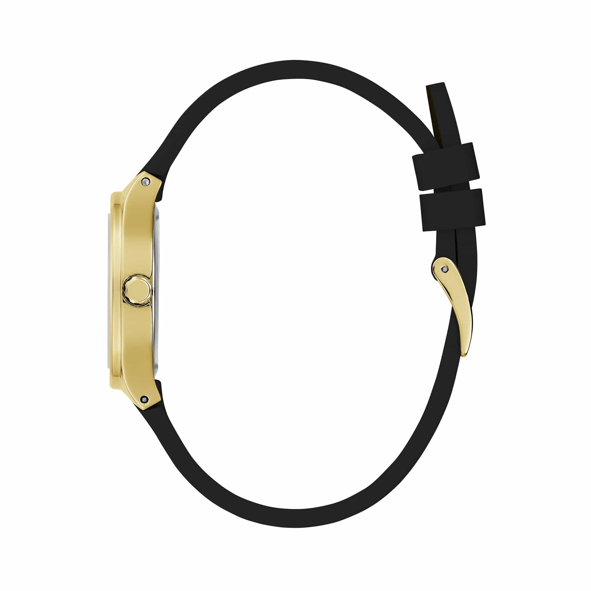 Guess Women's 32mm Black Gold Tone Quartz Watch GW0658L1 - Image 3