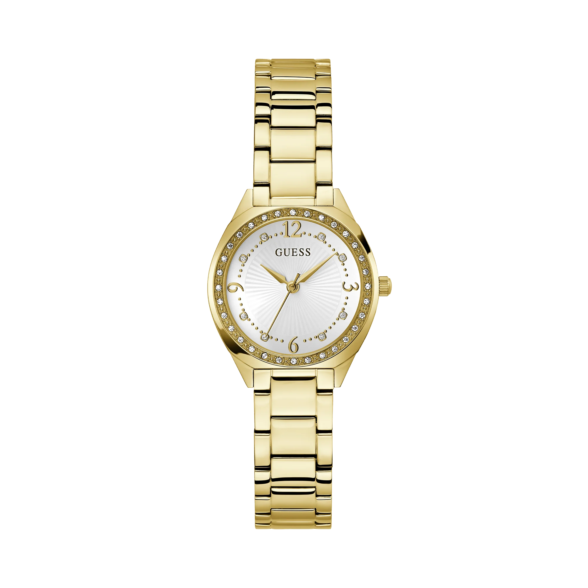 Guess Women's 30mm Gold PVD Quartz Watch GW0767L2