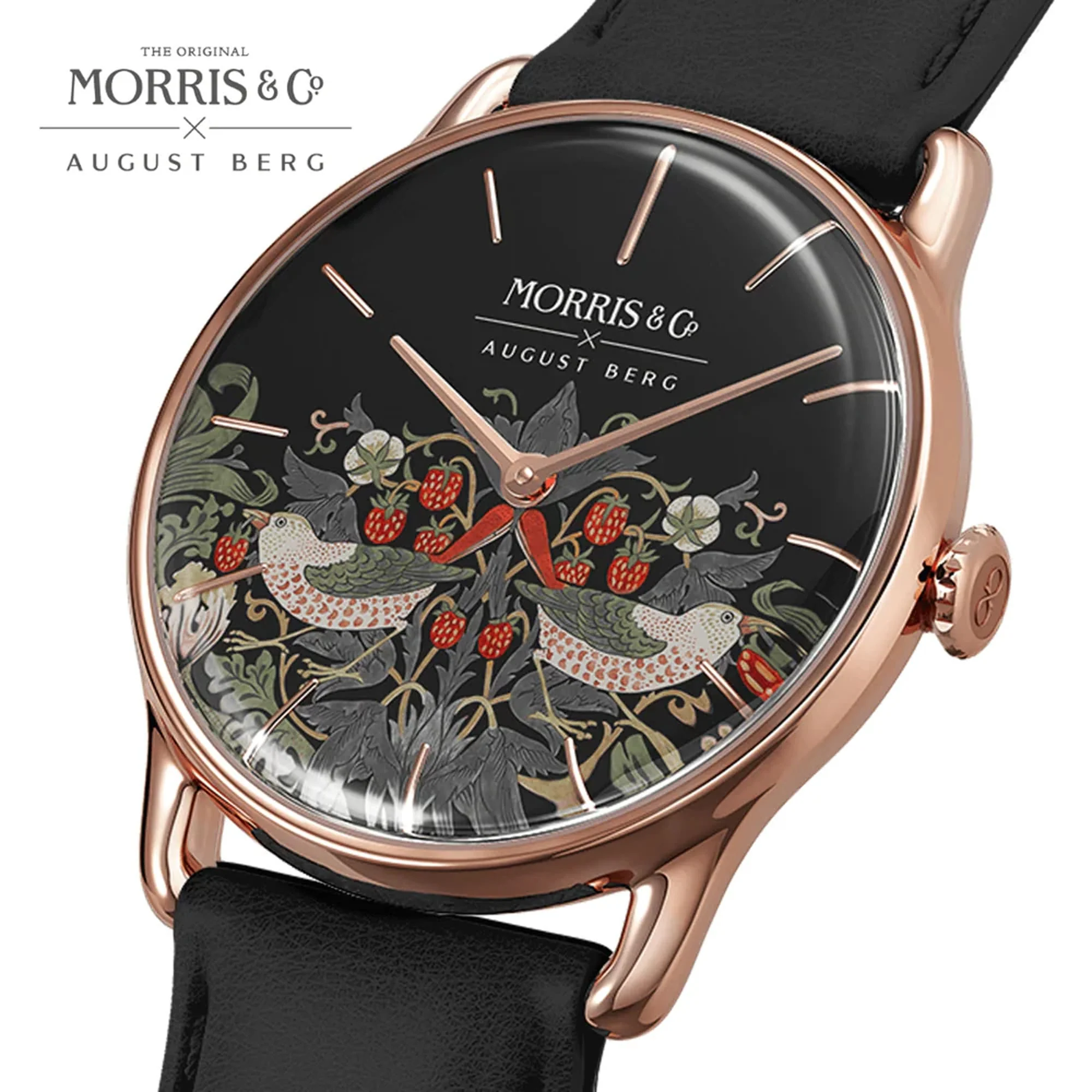 August Berg Morris & Co Women's 30mm Watch M1ST0530A29LBK - Image 2