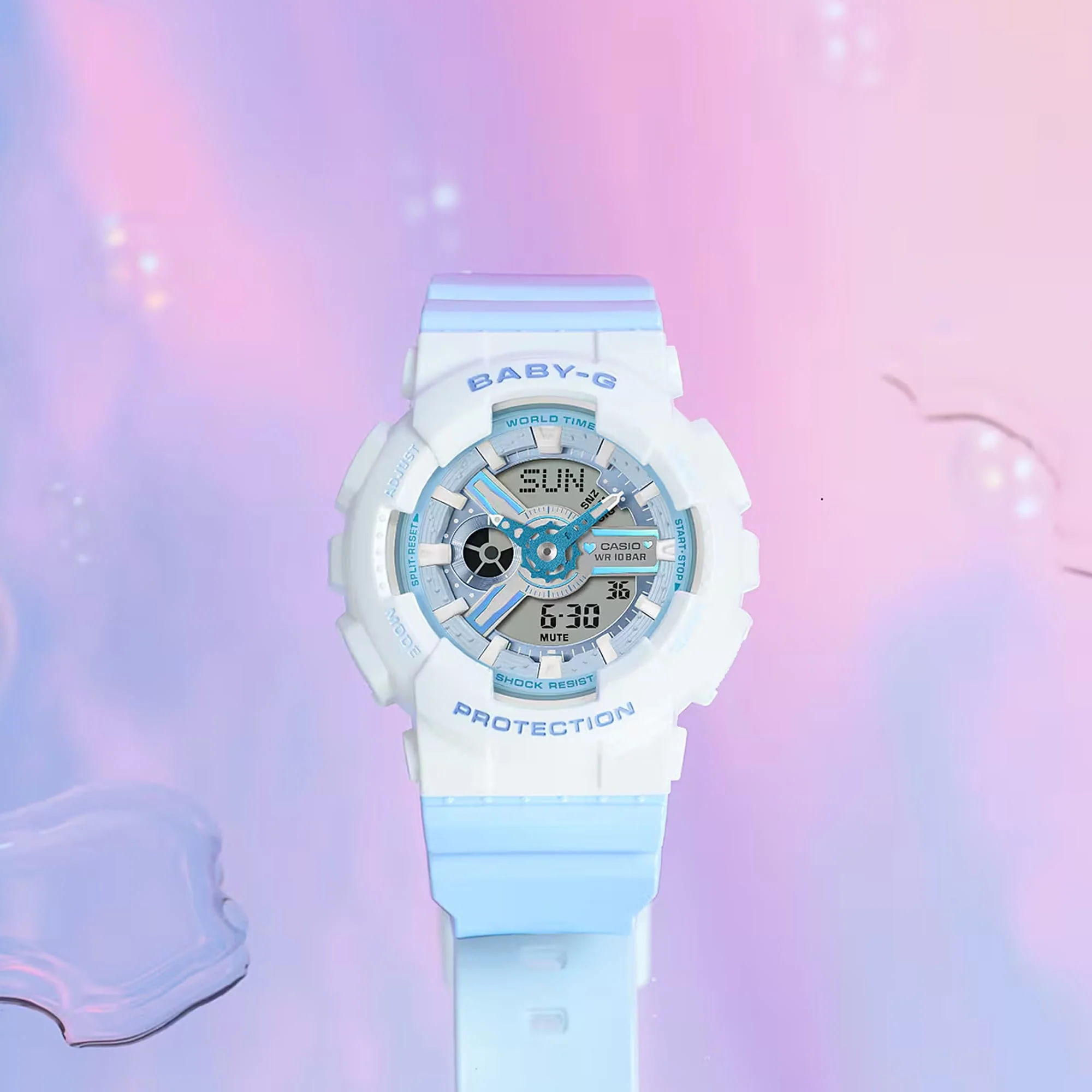 Casio Baby-G Analogue Digital Women's Watch BA110PD-2A - Image 5