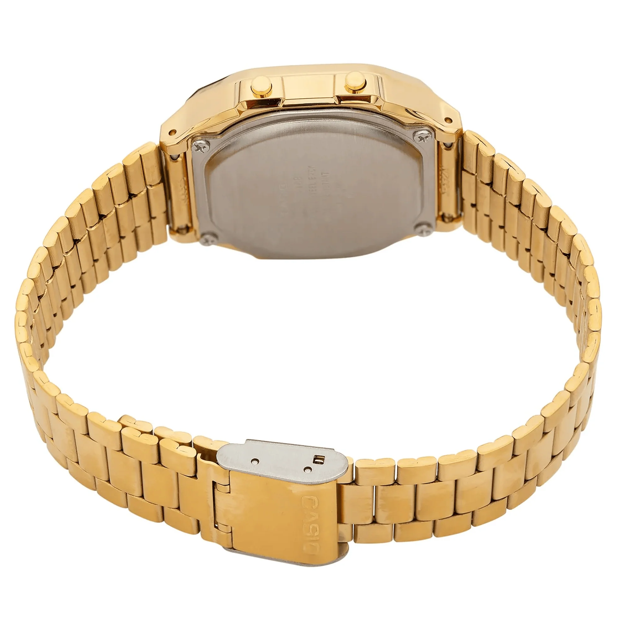 Casio Vintage Gold Plated Quartz Watch A168WG-9 - Image 7