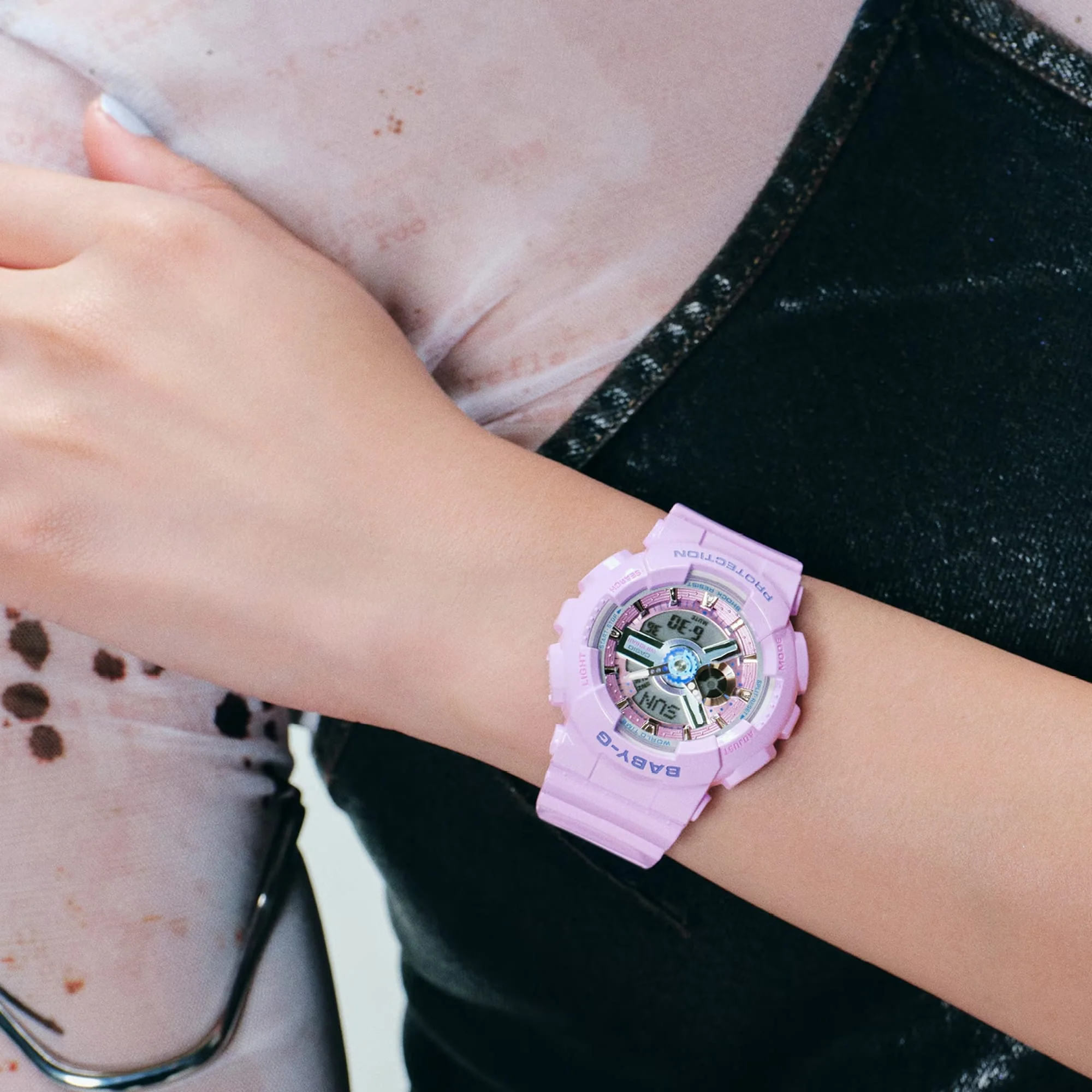 Casio Baby-G Analogue Digital Women's 43mm Watch BA110MC-6A - Image 2