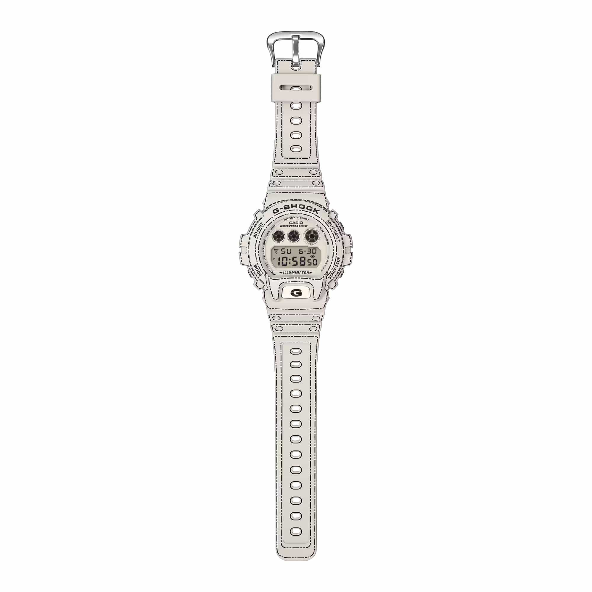 Casio G-SHOCK Digital 50mm Watch DW6900RGM-5D - Image 3