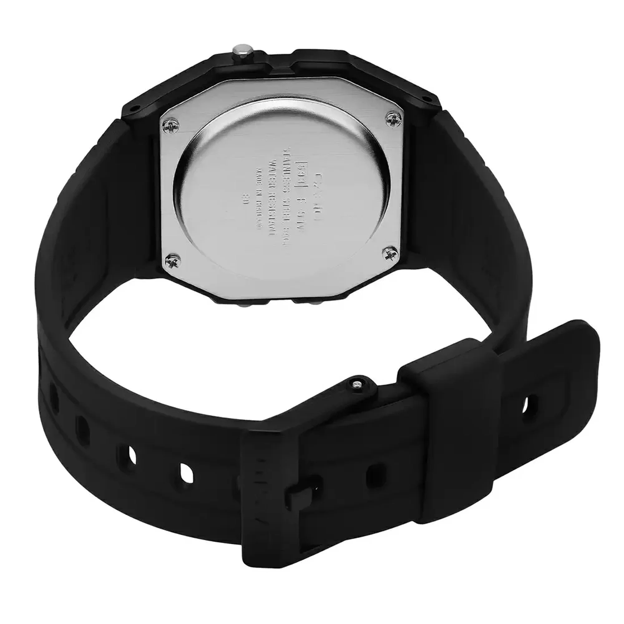 Casio Vintage Resin Quartz Watch F91W-1 - Image 5