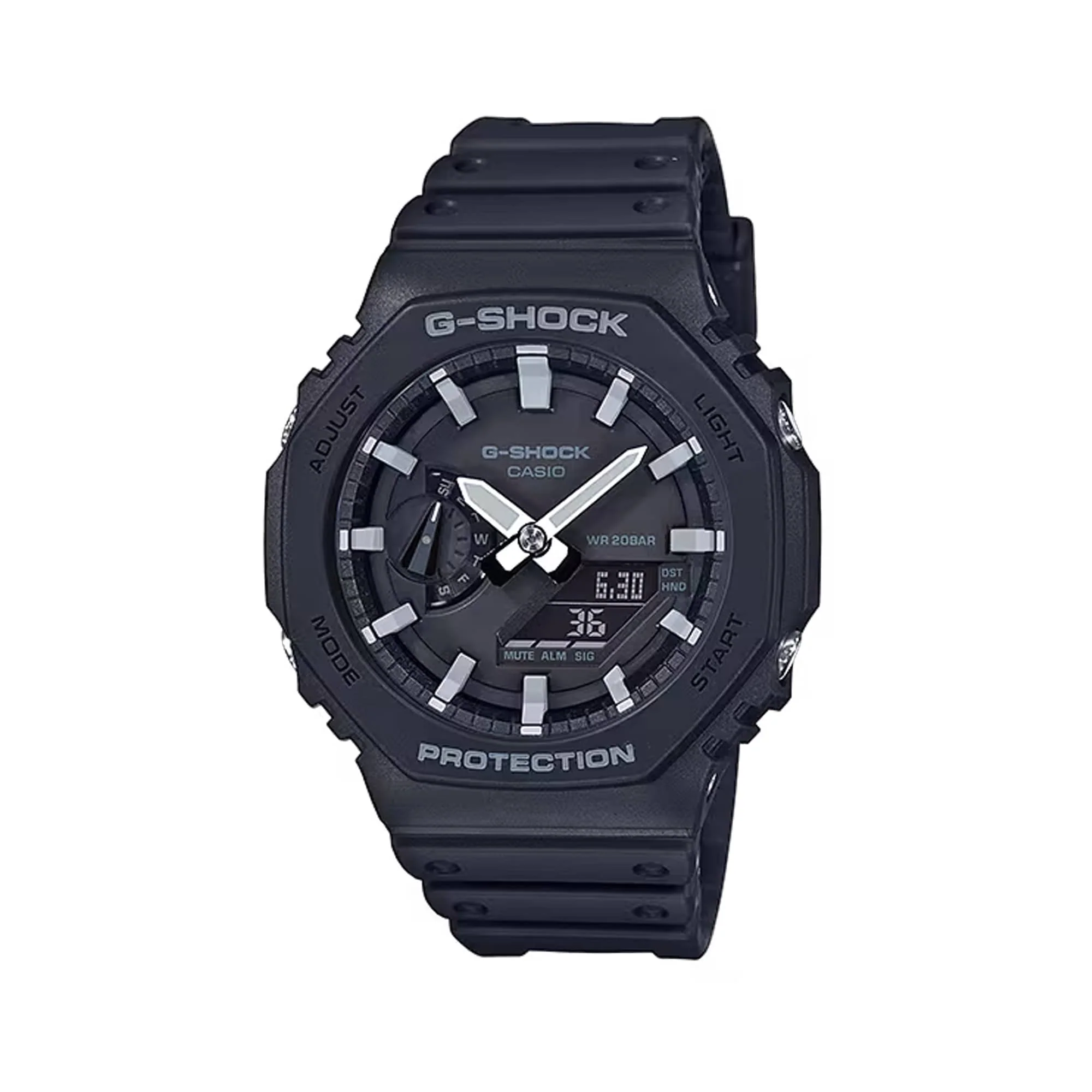 Casio G-SHOCK Analogue Digital Men's Watch GA2100-1A - Image 3