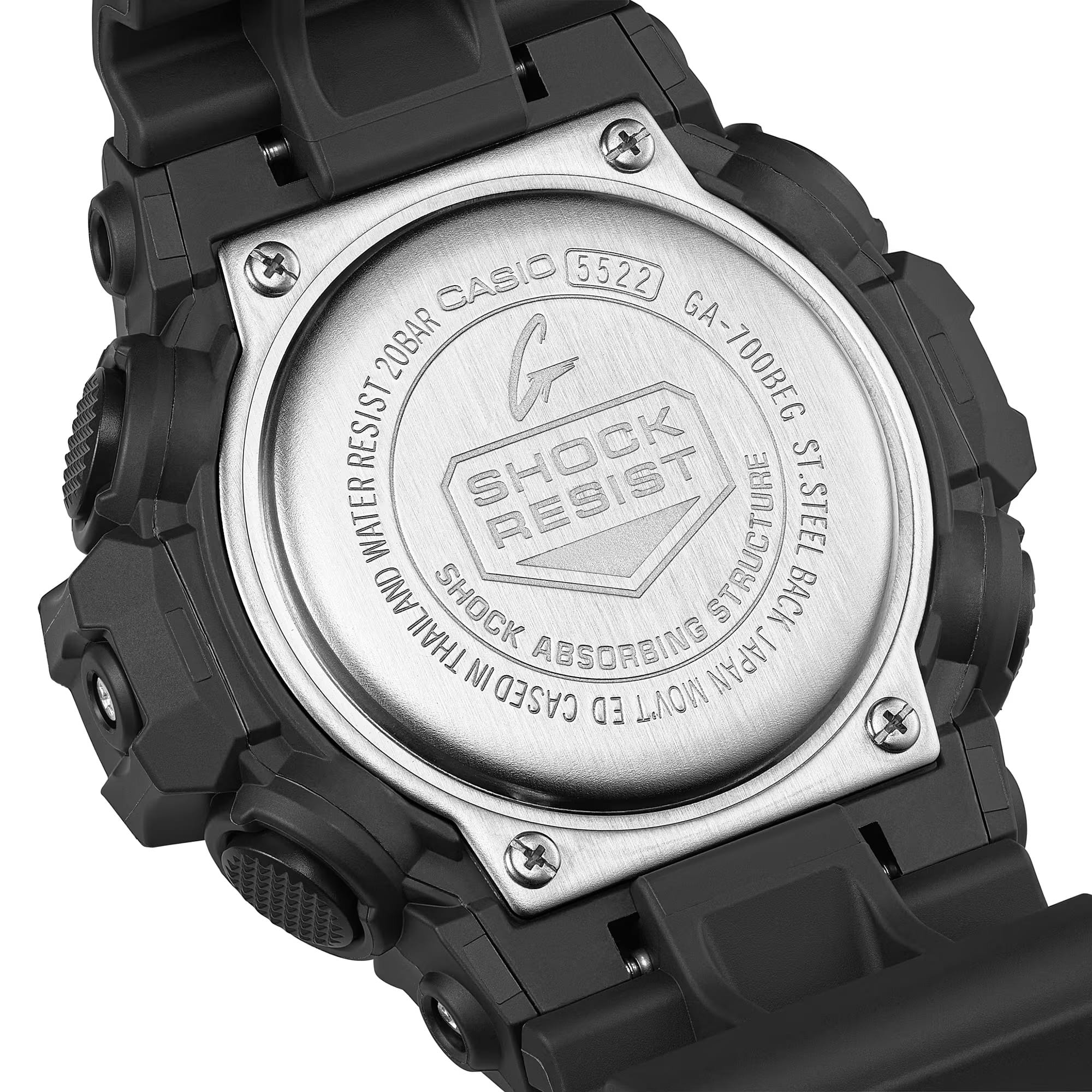 Casio G-Shock Analogue Digital Men's Watch GA700BEG-1A - Image 6