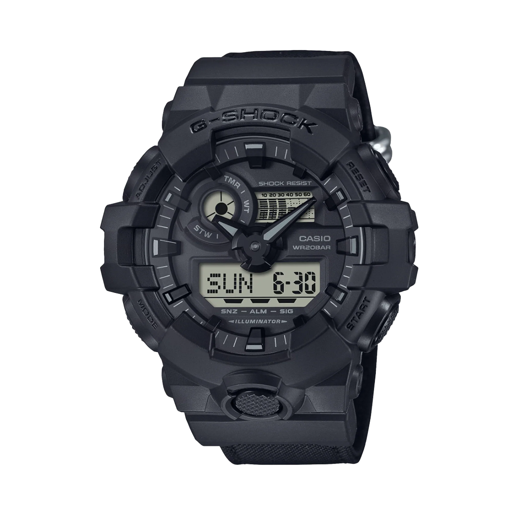 Casio G-SHOCK Men's Resin Analogue Digital Watch GA700BCE-1A