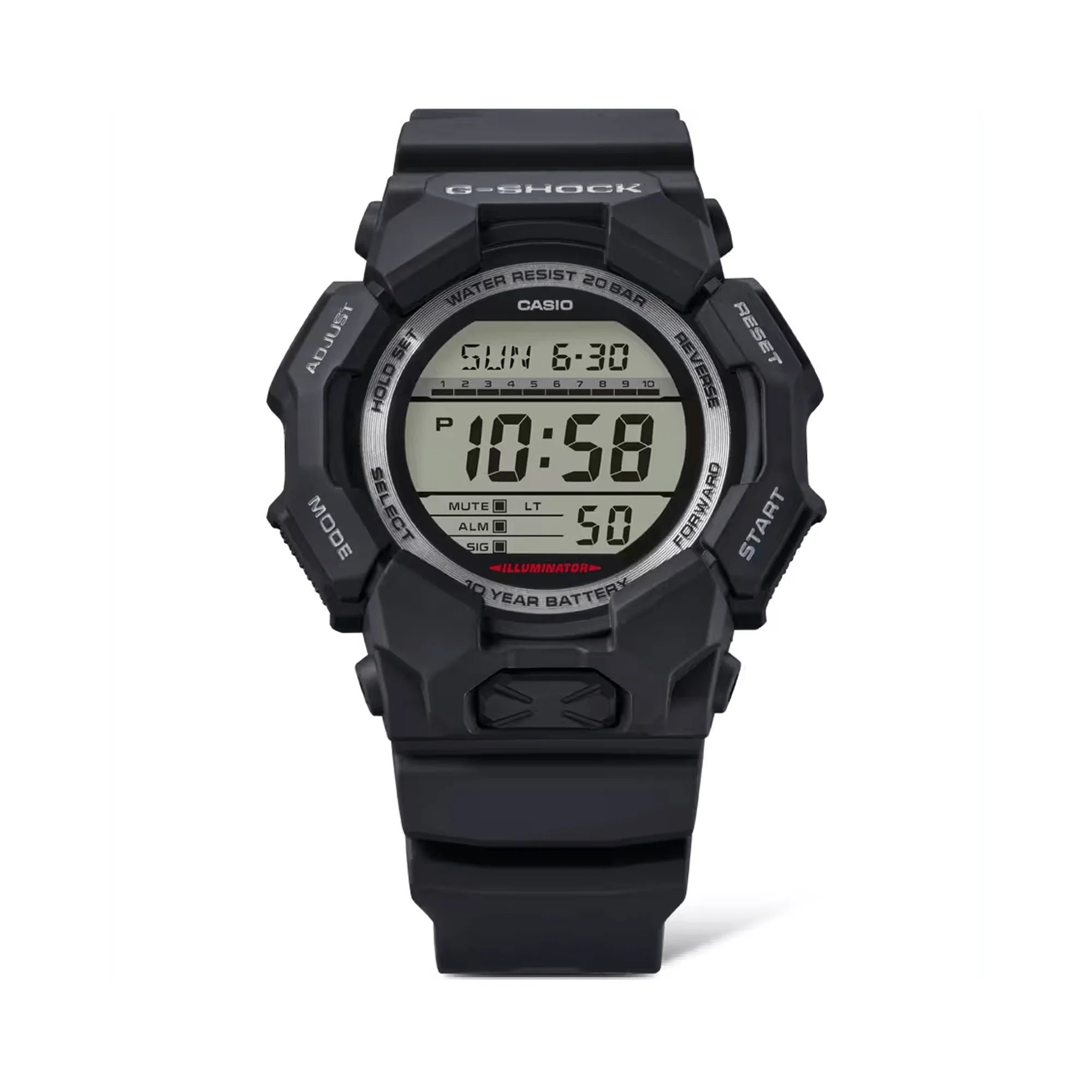 Casio G-SHOCK Men's Resin Quartz Watch GD010-1DR - Image 2