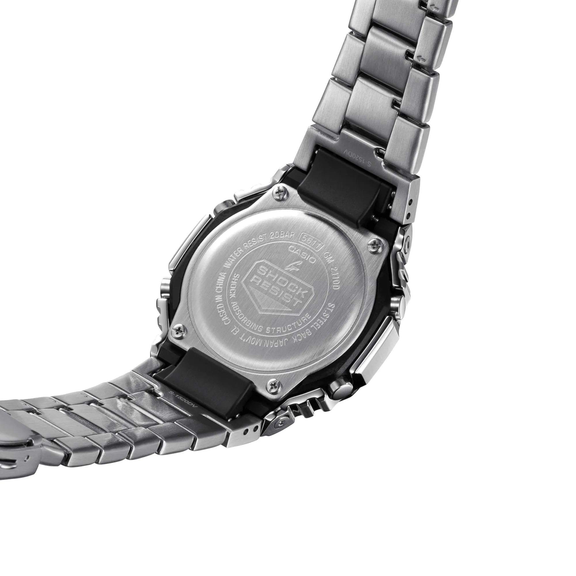 Casio G-SHOCK Men's Stainless Steel Analogue Digital Watch GM2110D-3AD - Image 2