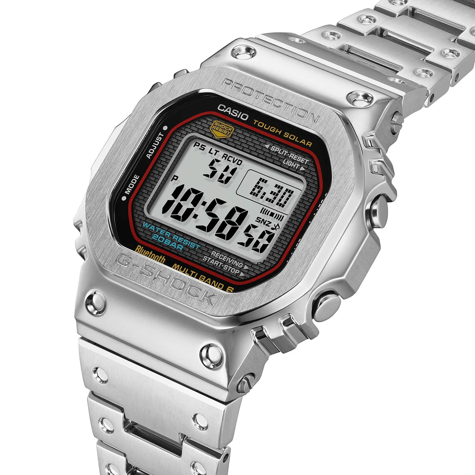 Casio G-Shock Solar Men's Watch GMWB5000D-1C - Image 2