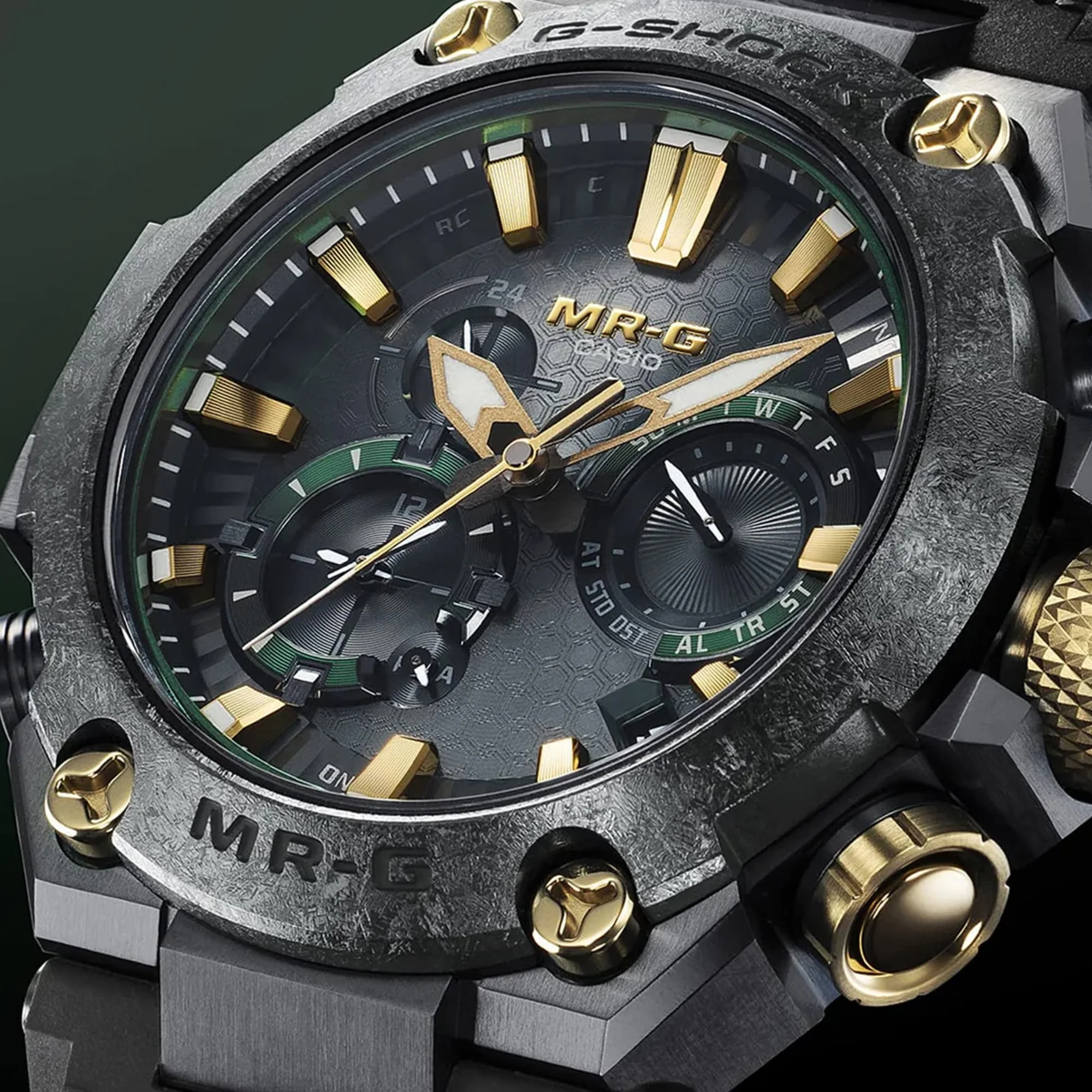 Casio G-SHOCK MR-G Solar Men's Watch 54.7mm MRG-B2000RG-3A - Image 2
