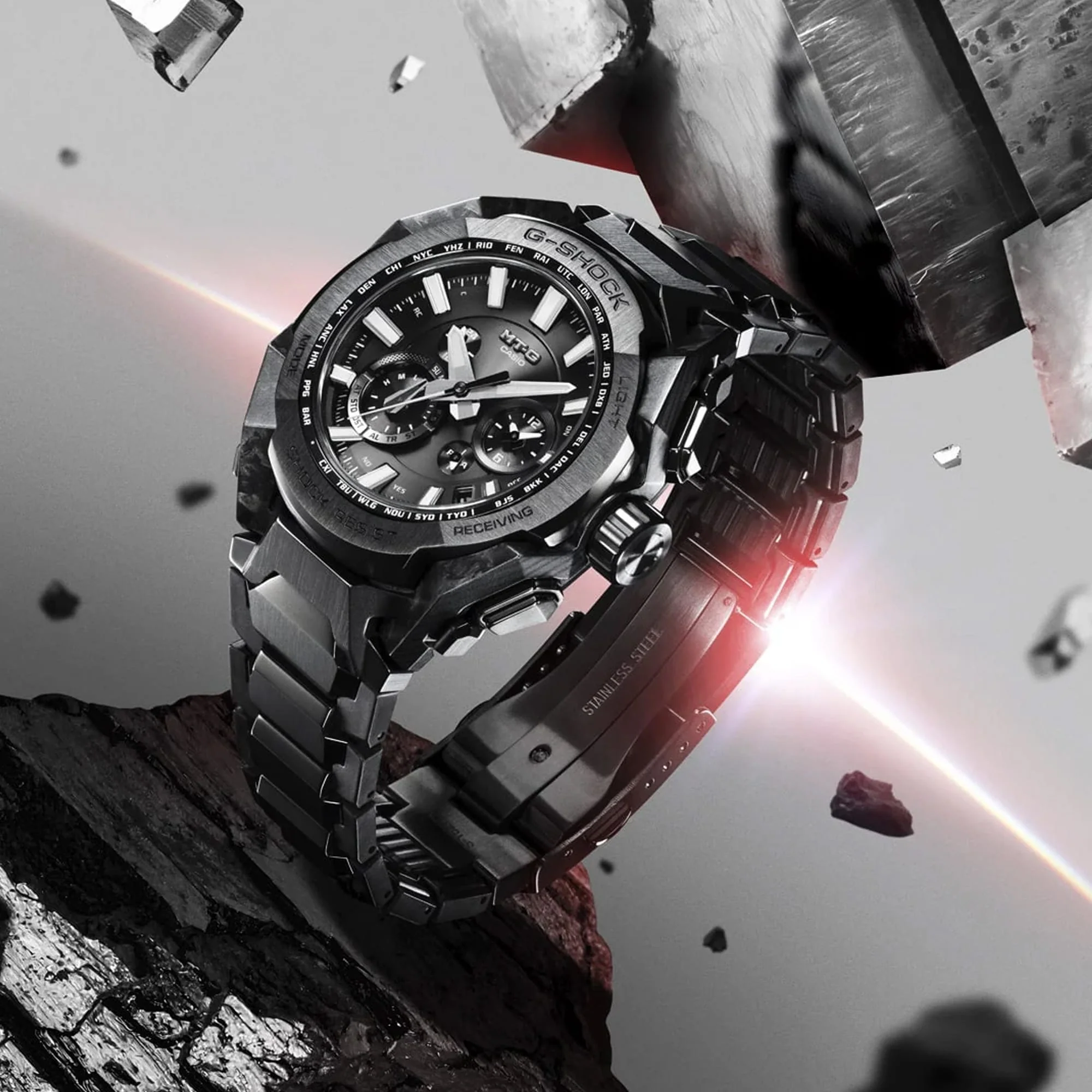 Casio G-Shock M-TG Solar Mens Watch MTGB4000BD-1A - Image 3