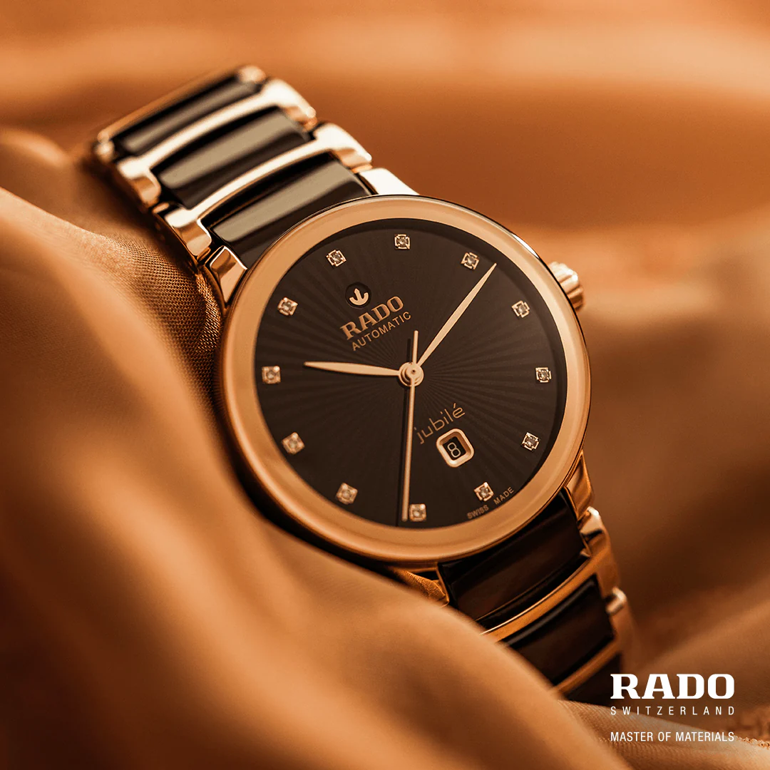 Rado Centrix Diamonds Automatic Bronze Watch R30019732 - Image 6