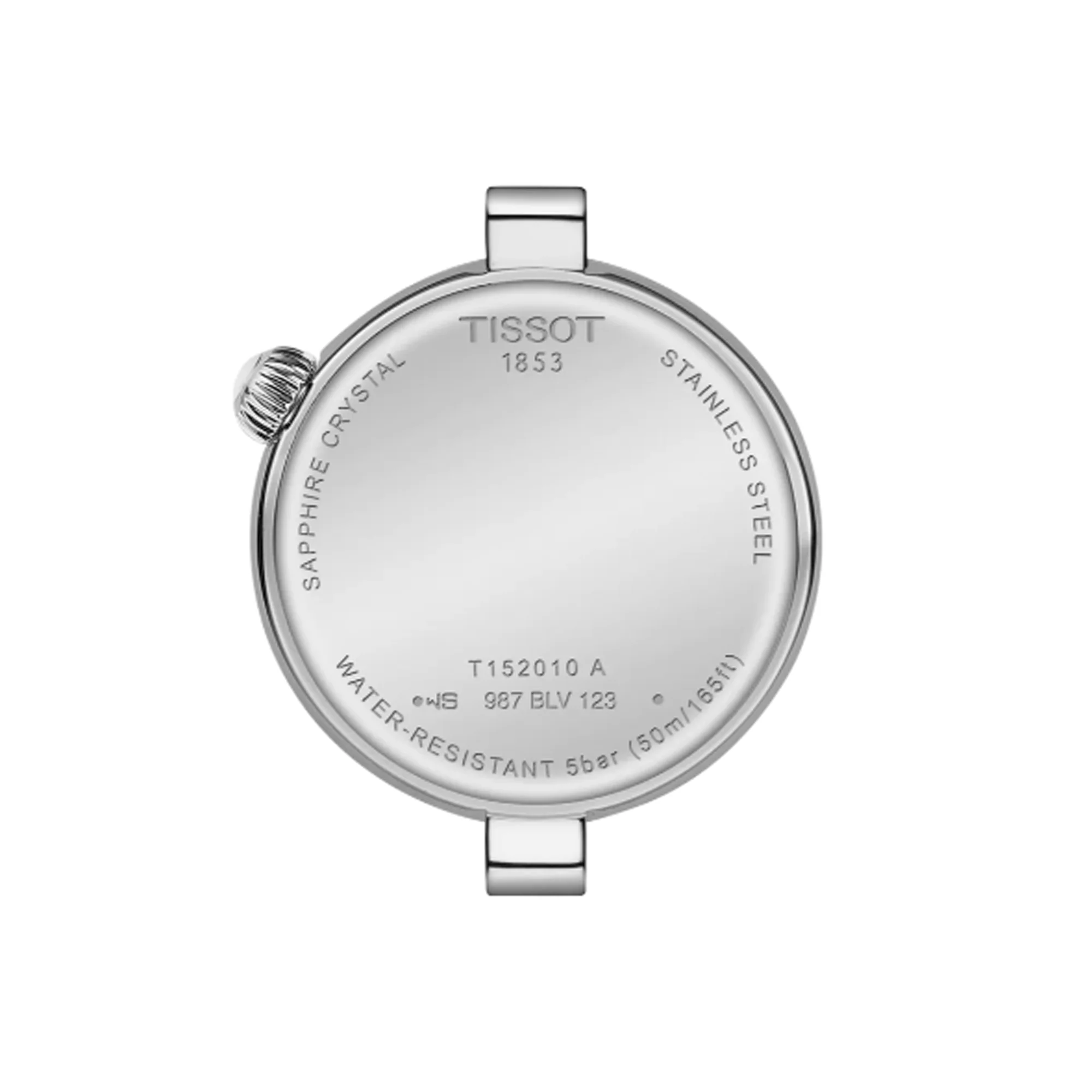 Tissot Women's Stainless Steel Quartz Watch T152.010.11.116.00 - Image 3