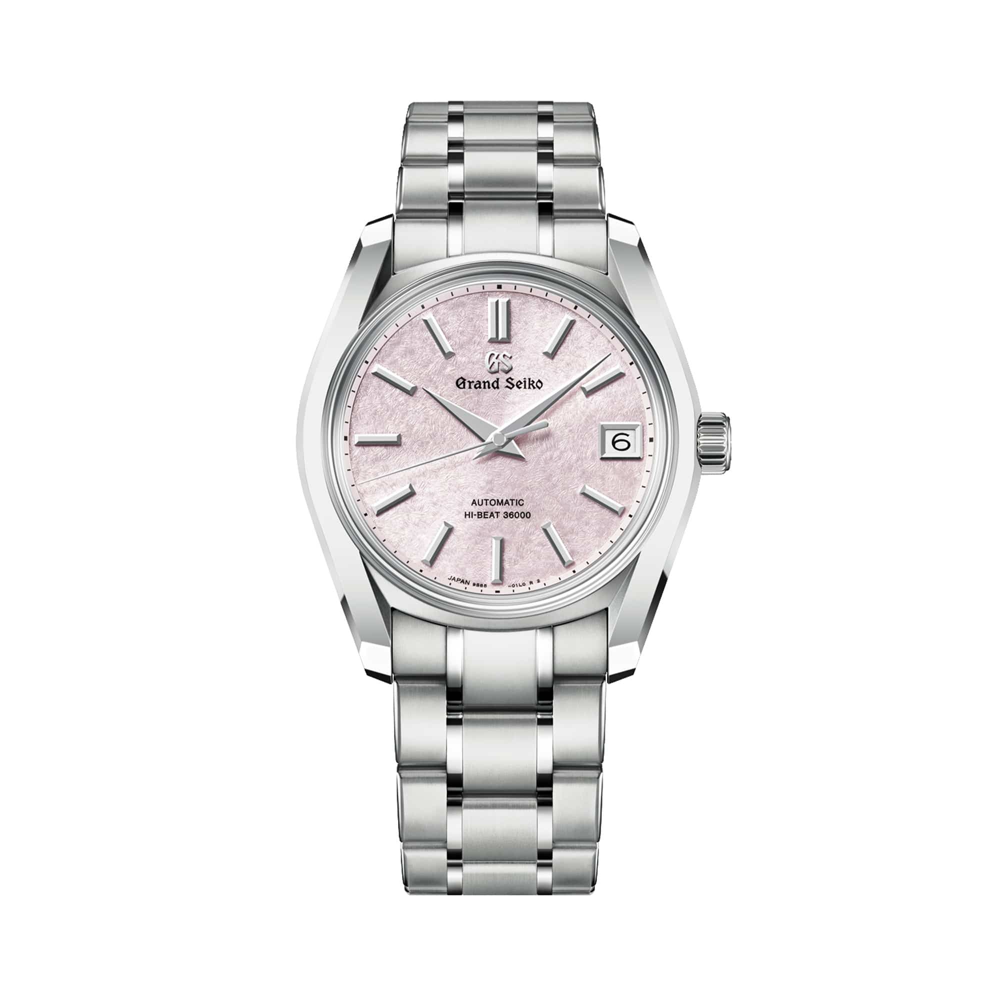 Grand Seiko Heritage Men's 38mm Titanium Hi Beat Mechanical Watch SBGH341