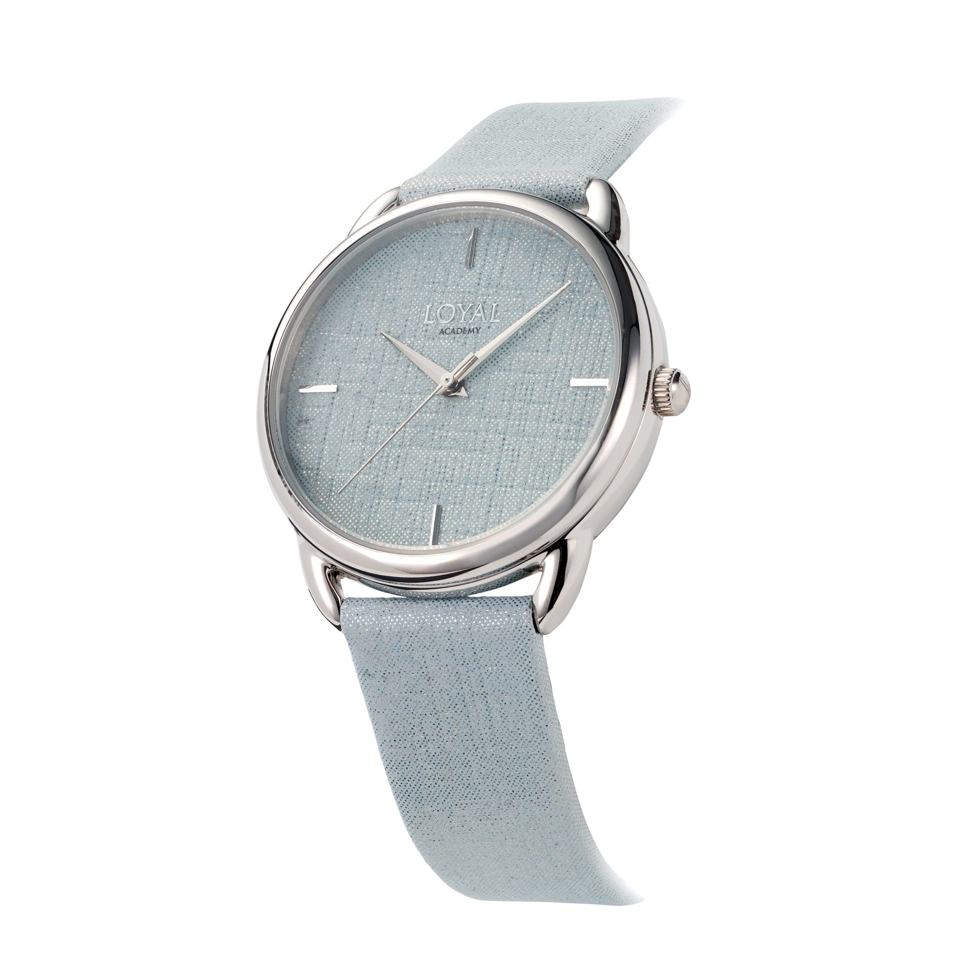 Loyal Women's Stainless Steel Quartz Dress Watch Fabric - Image 2