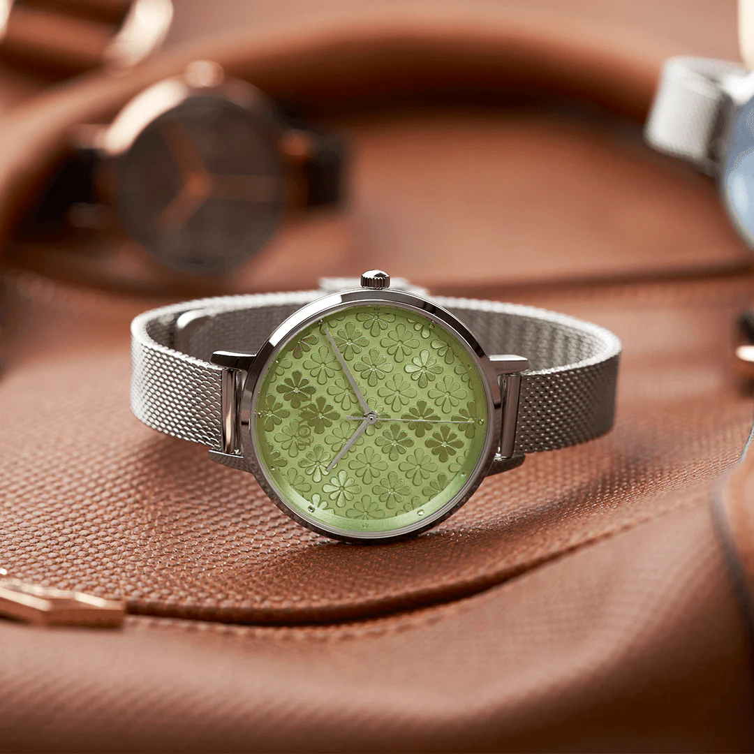 Loyal Enigma Women's 36mm Stainless Steel Quartz Watch - Image 3