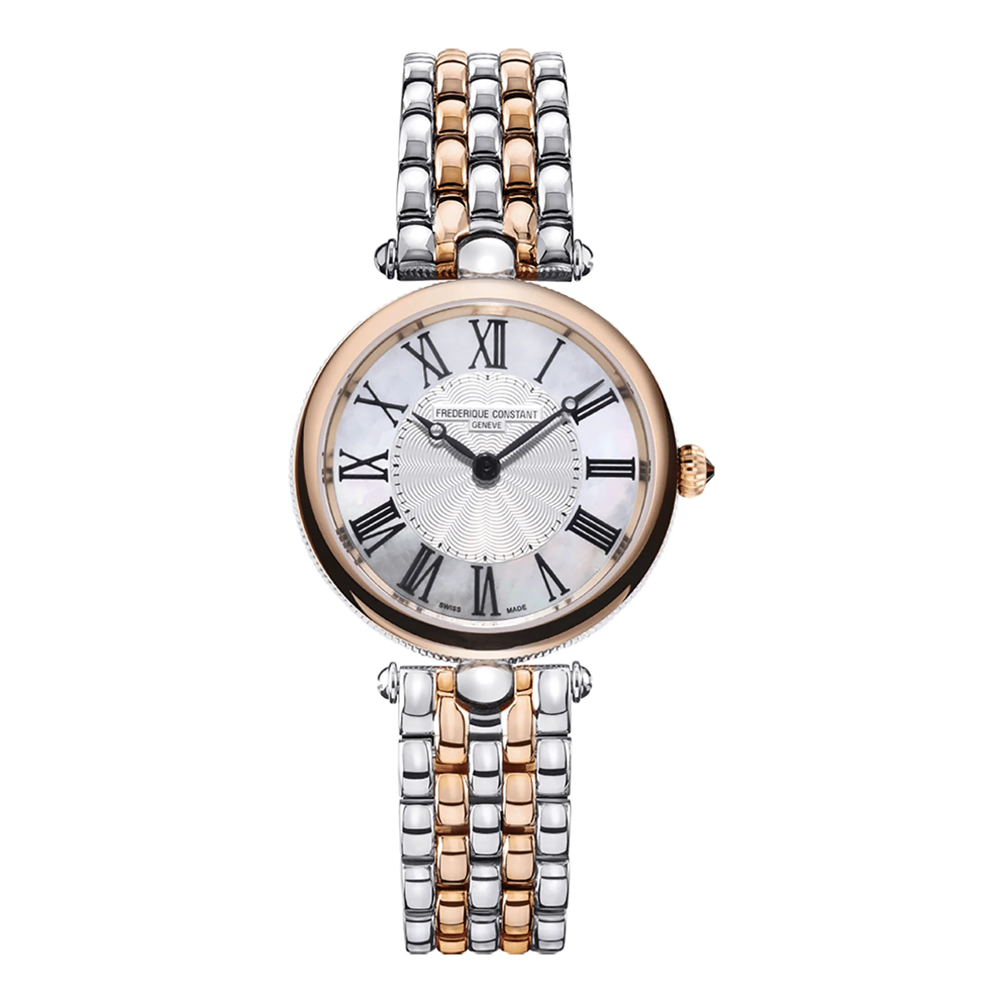 Frederique Constant Women's Classic Quartz Dress Watch Mother-Of-Pearl Dial