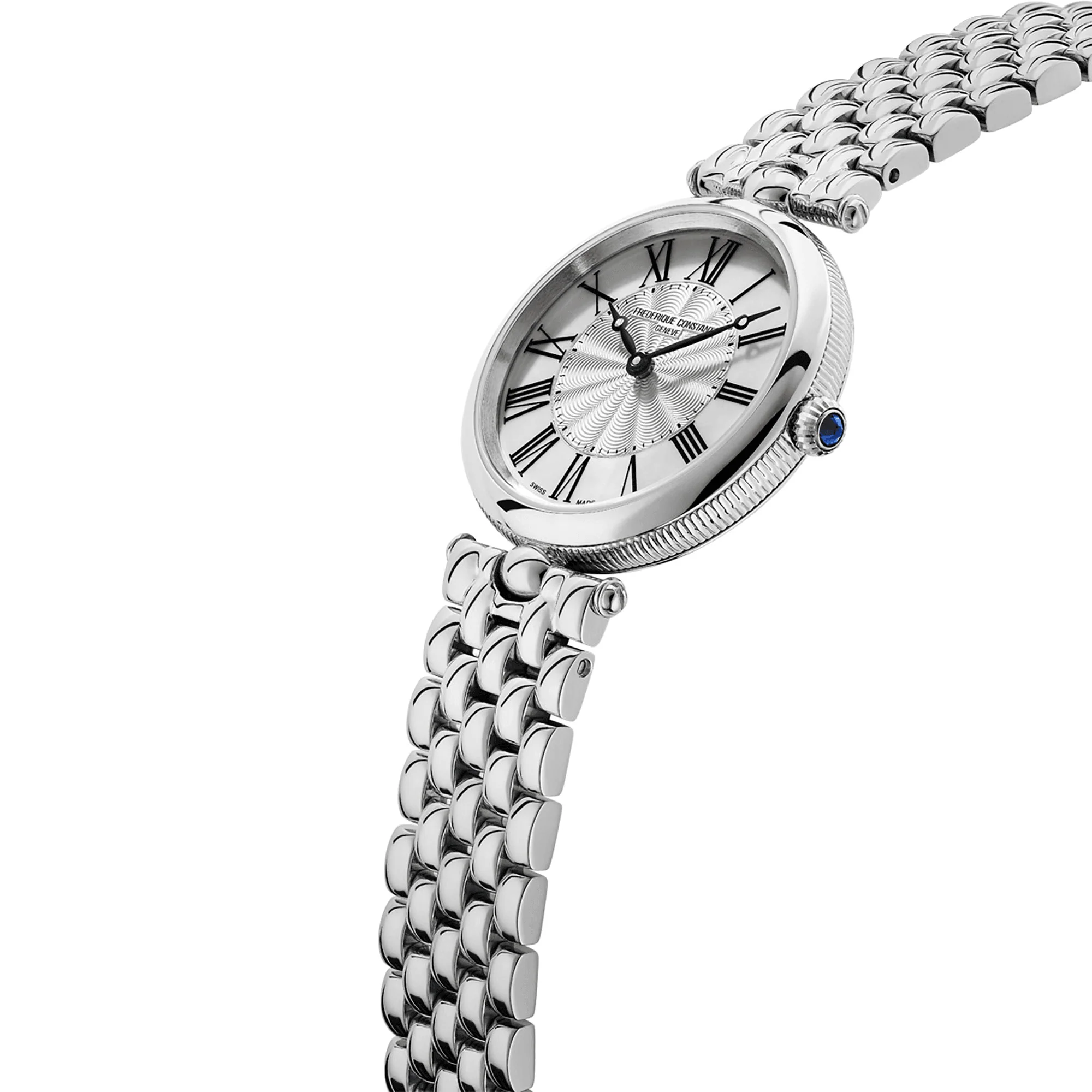 Frederique Constant Women's Classic Stainless Steel Quartz Dress Watch Mother-Of-Pearl Dial - Image 2