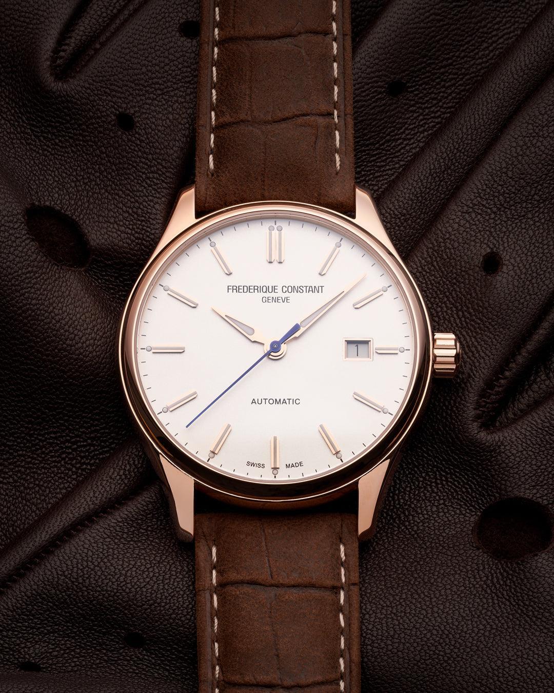 Frederique Constant Classic Men's 40mm Rose Gold PVD Automatic Watch FC-303NV5B4 - Image 4