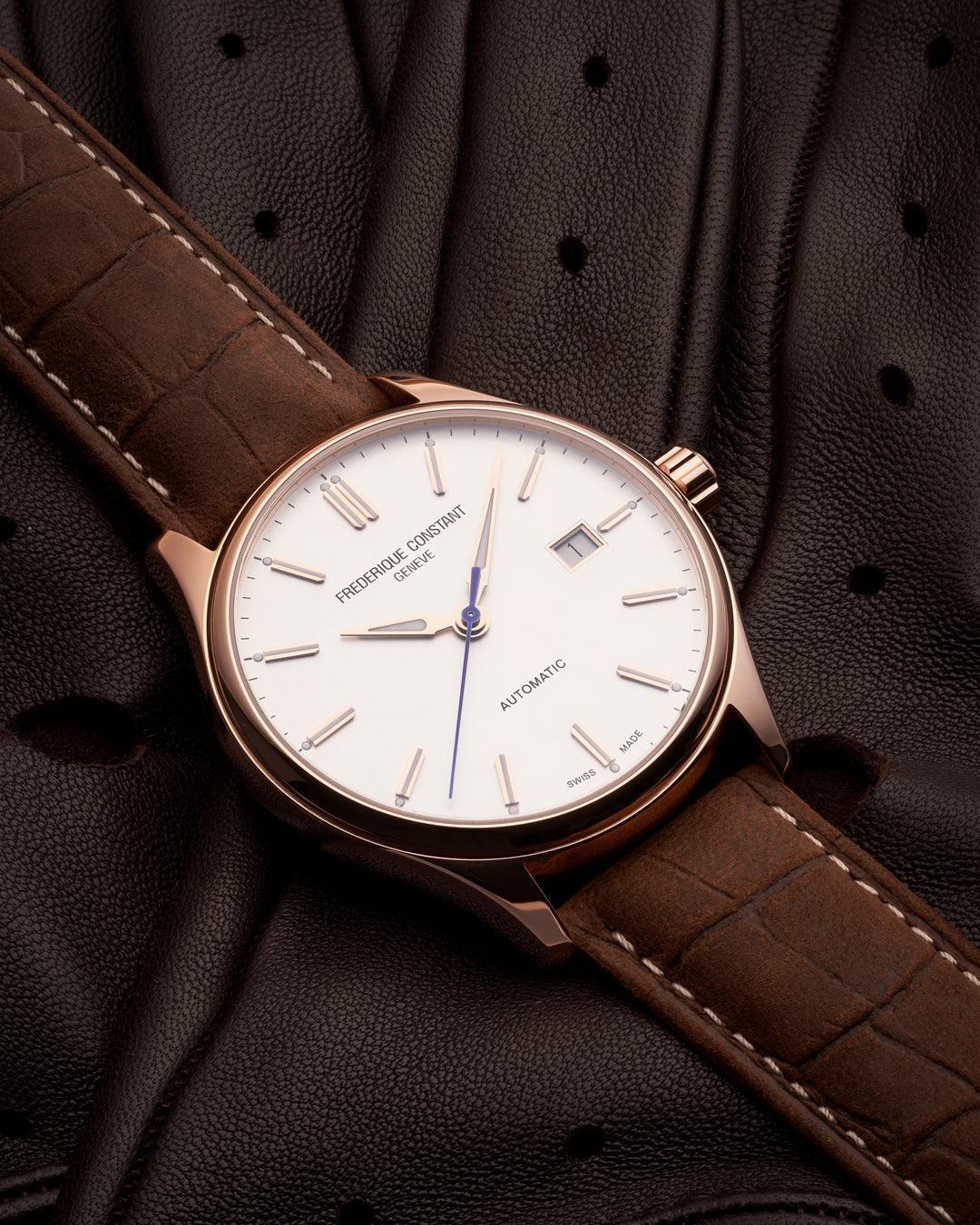 Frederique Constant Classic Men's 40mm Rose Gold PVD Automatic Watch FC-303NV5B4 - Image 5