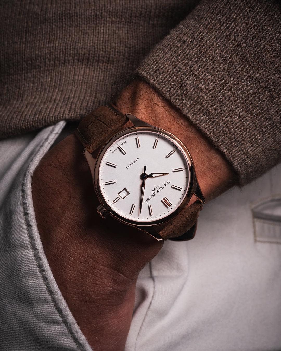 Frederique Constant Classic Men's 40mm Rose Gold PVD Automatic Watch FC-303NV5B4 - Image 8