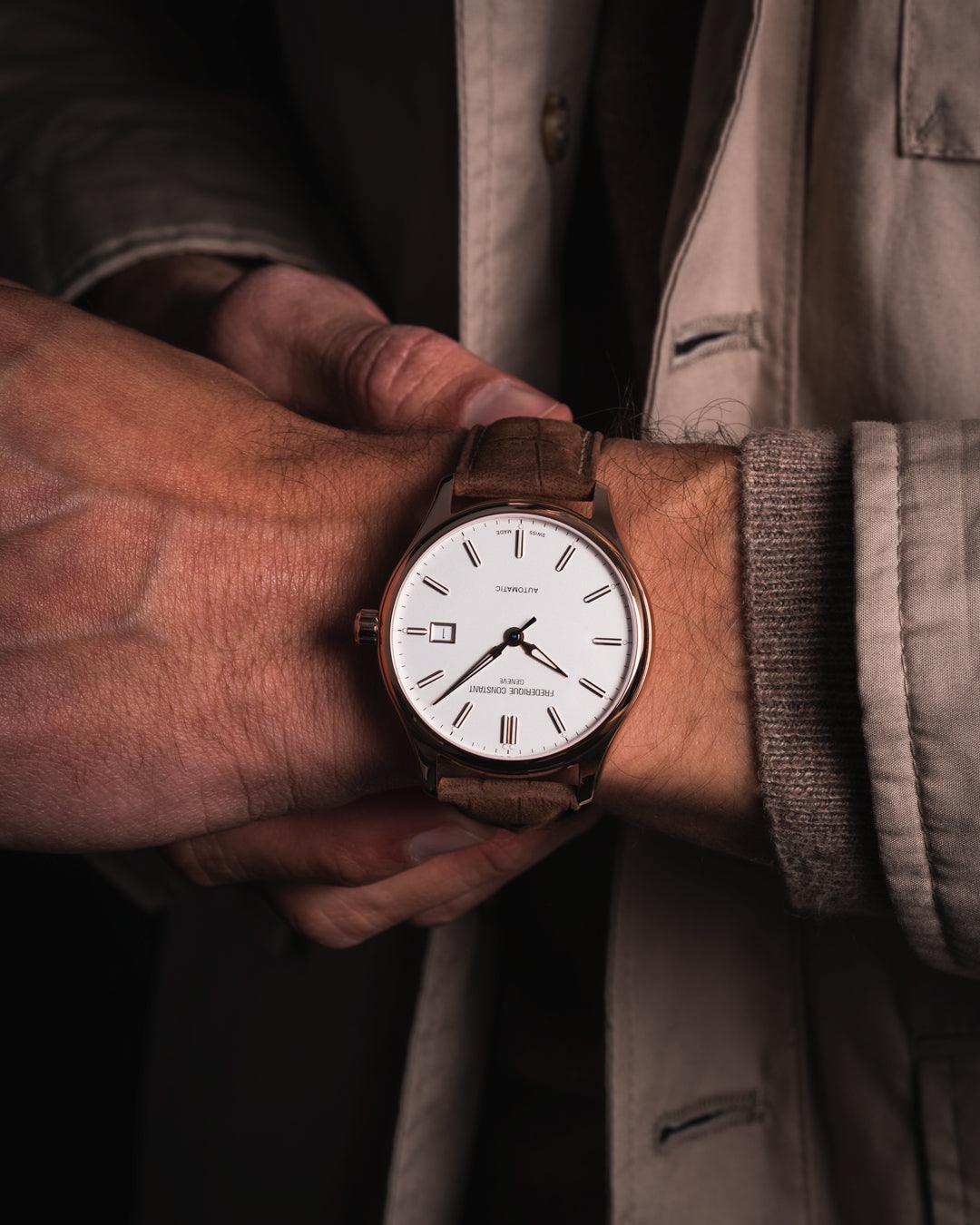Frederique Constant Classic Men's 40mm Rose Gold PVD Automatic Watch FC-303NV5B4 - Image 9