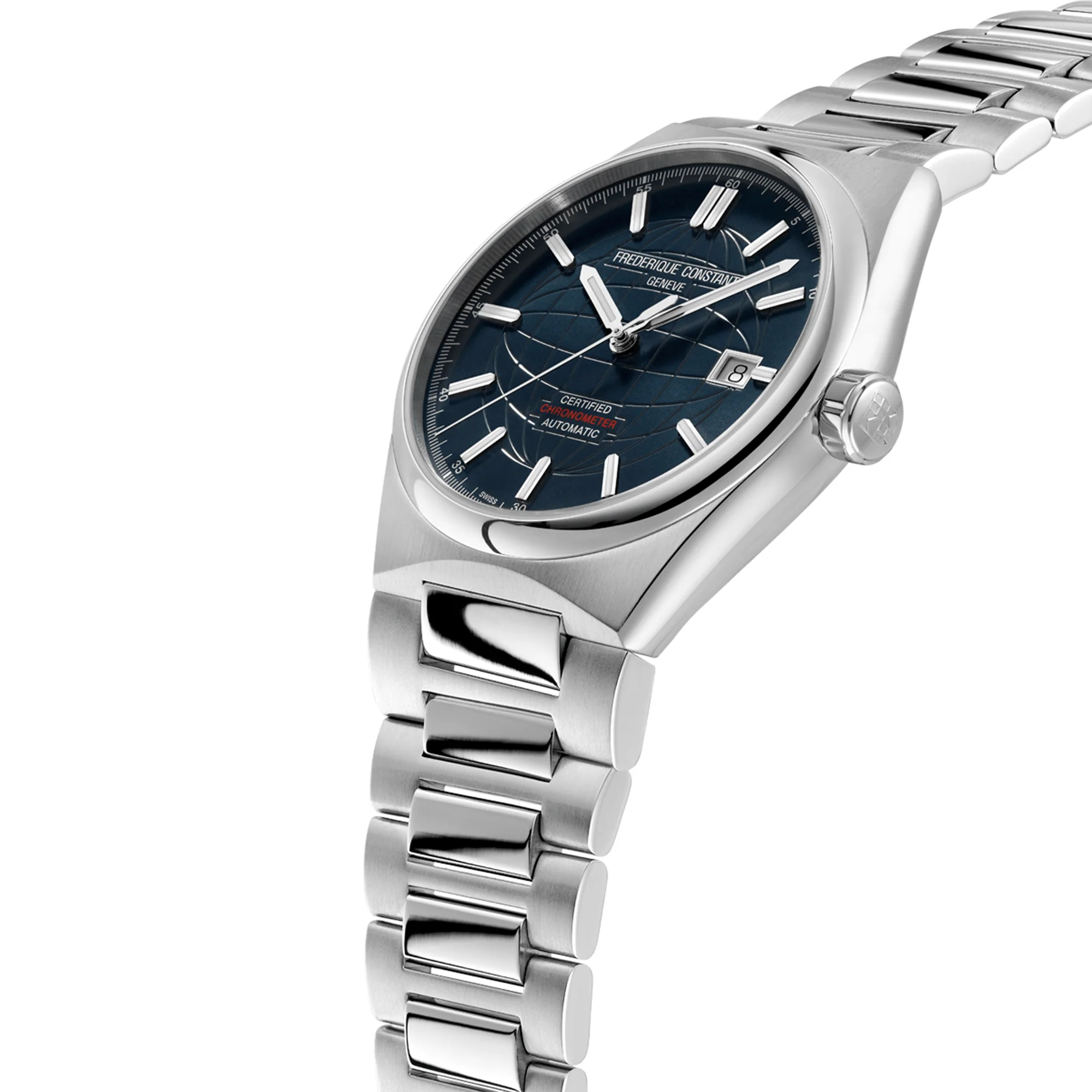 Frederique Constant 39mm Chronometer Watch FC-303BL3NH6B - Image 2