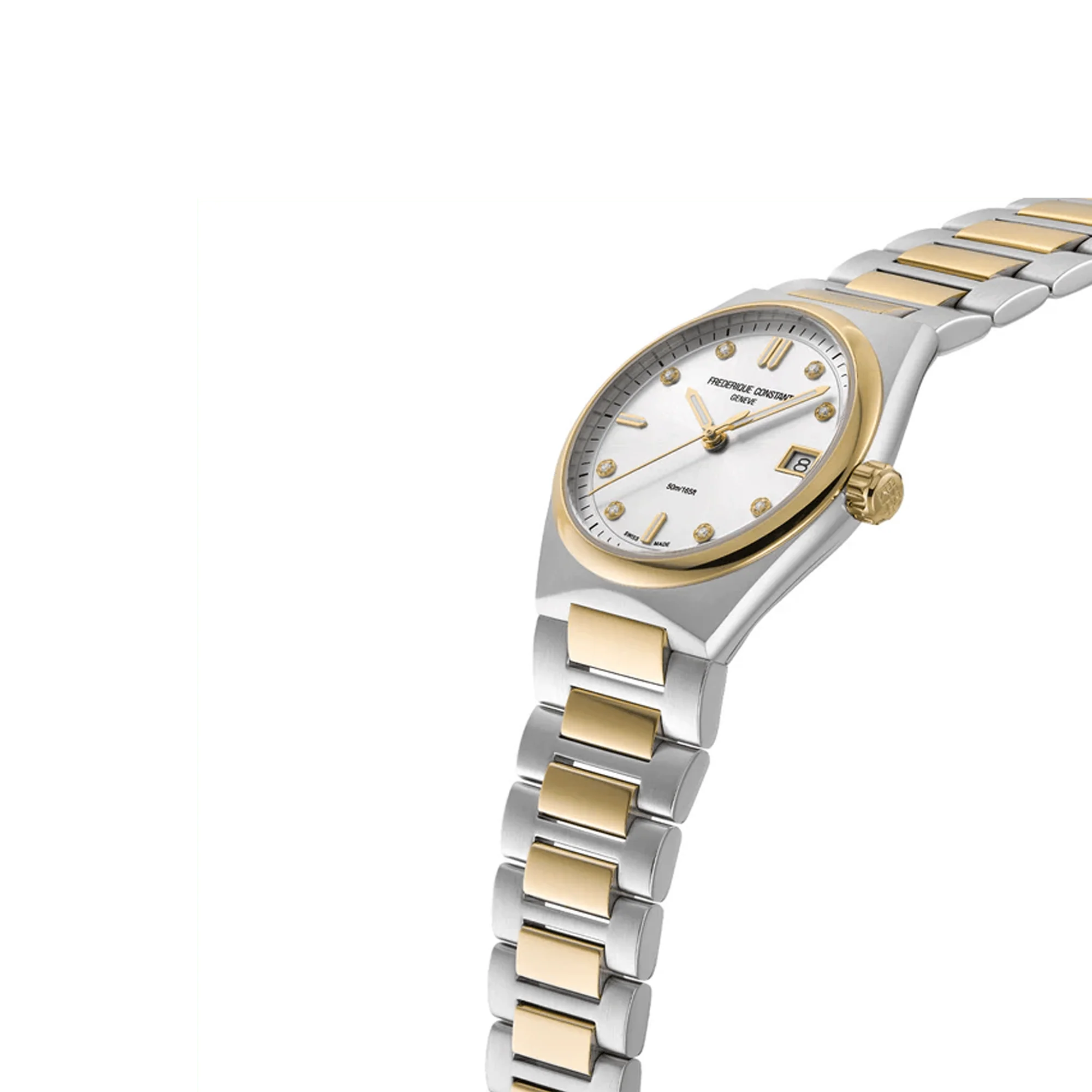 Frederique Constant Highlife Women's 31mm Quartz Stainless Steel & Yellow IP Watch FC-240VD2NH3B - Image 2