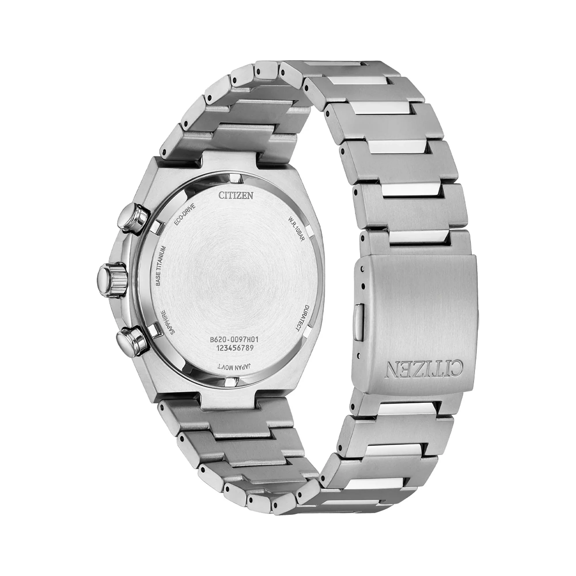 Citizen Eco Drive Solar Chronograph Men's 42mm Watch CA4610-85A - Image 2