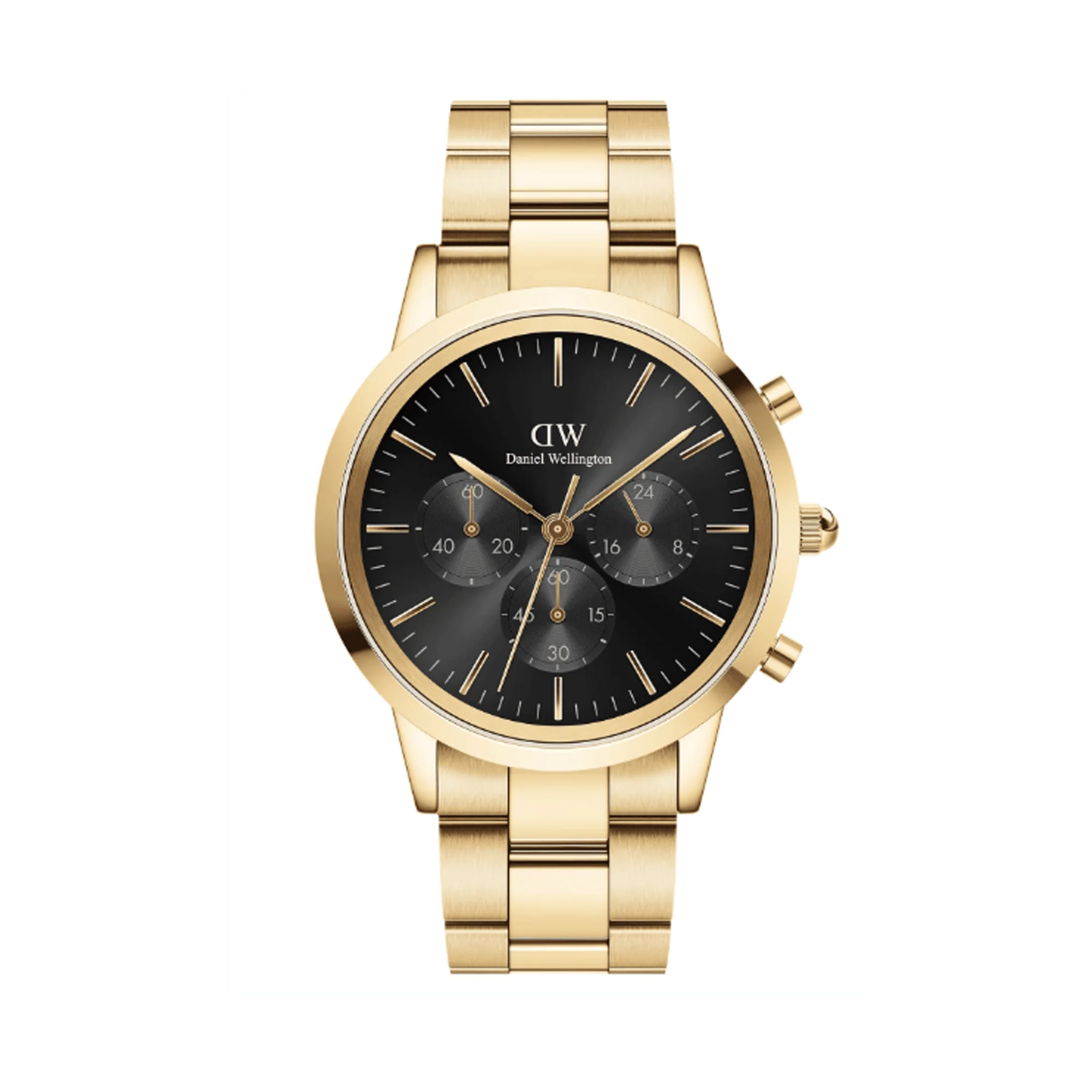 Daniel Wellington Iconic Men's 42mm Quartz Chronograph Watch DW00100641