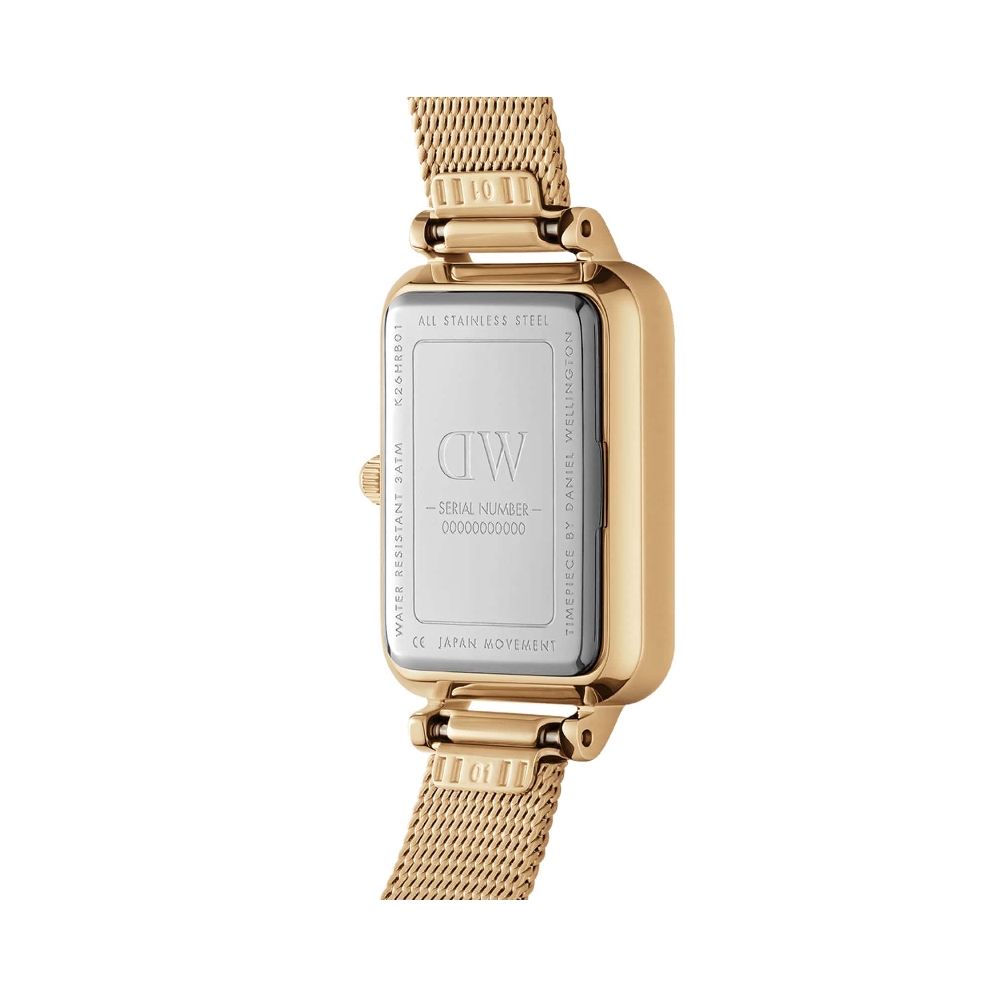 Daniel Wellington Quadro Women's 20x26mm Quartz Watch DW00100556 - Image 3